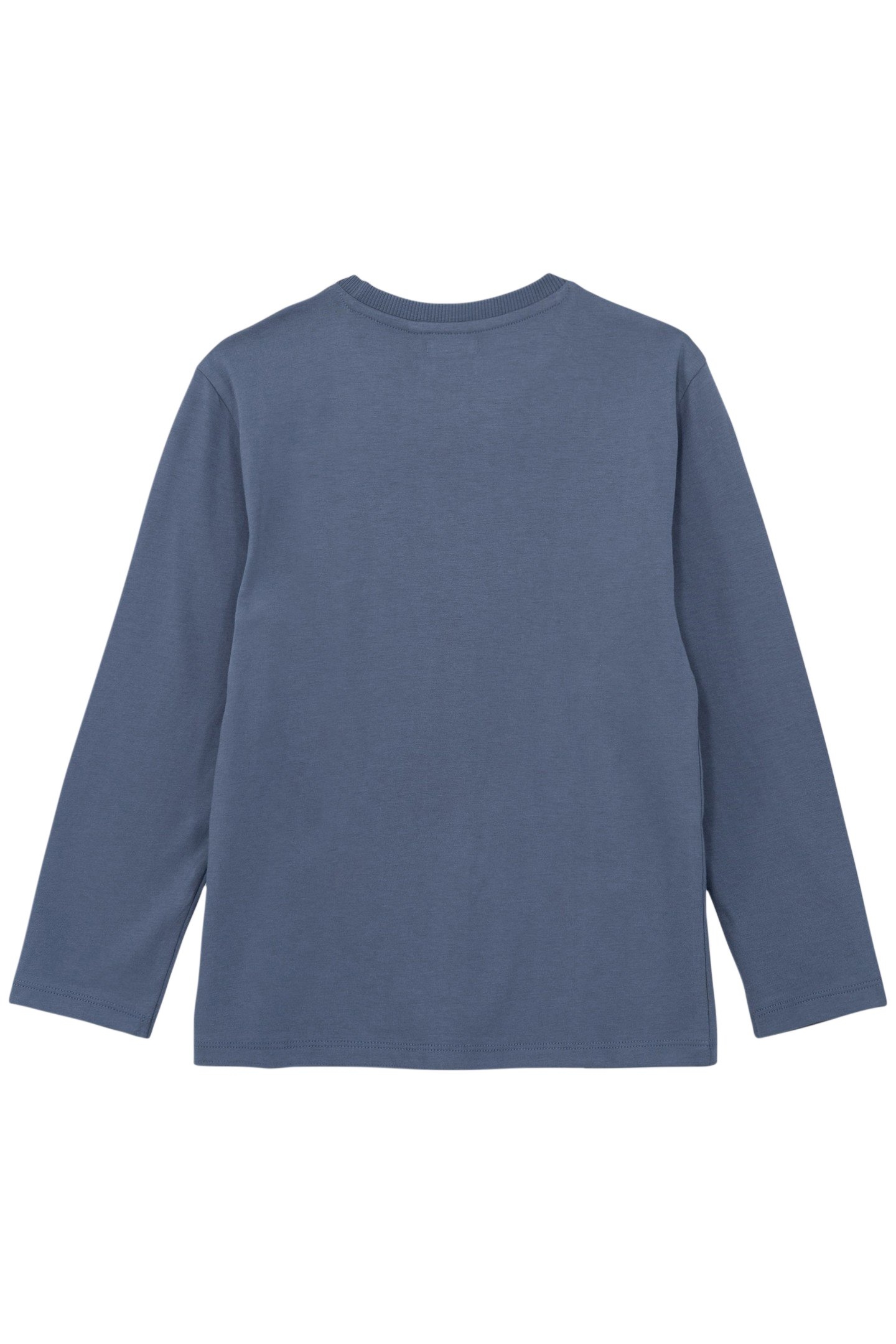 BOY'S BLUE ORGANIC COTTON EMBOSSED VICE-VERSA T-SHIRT 2