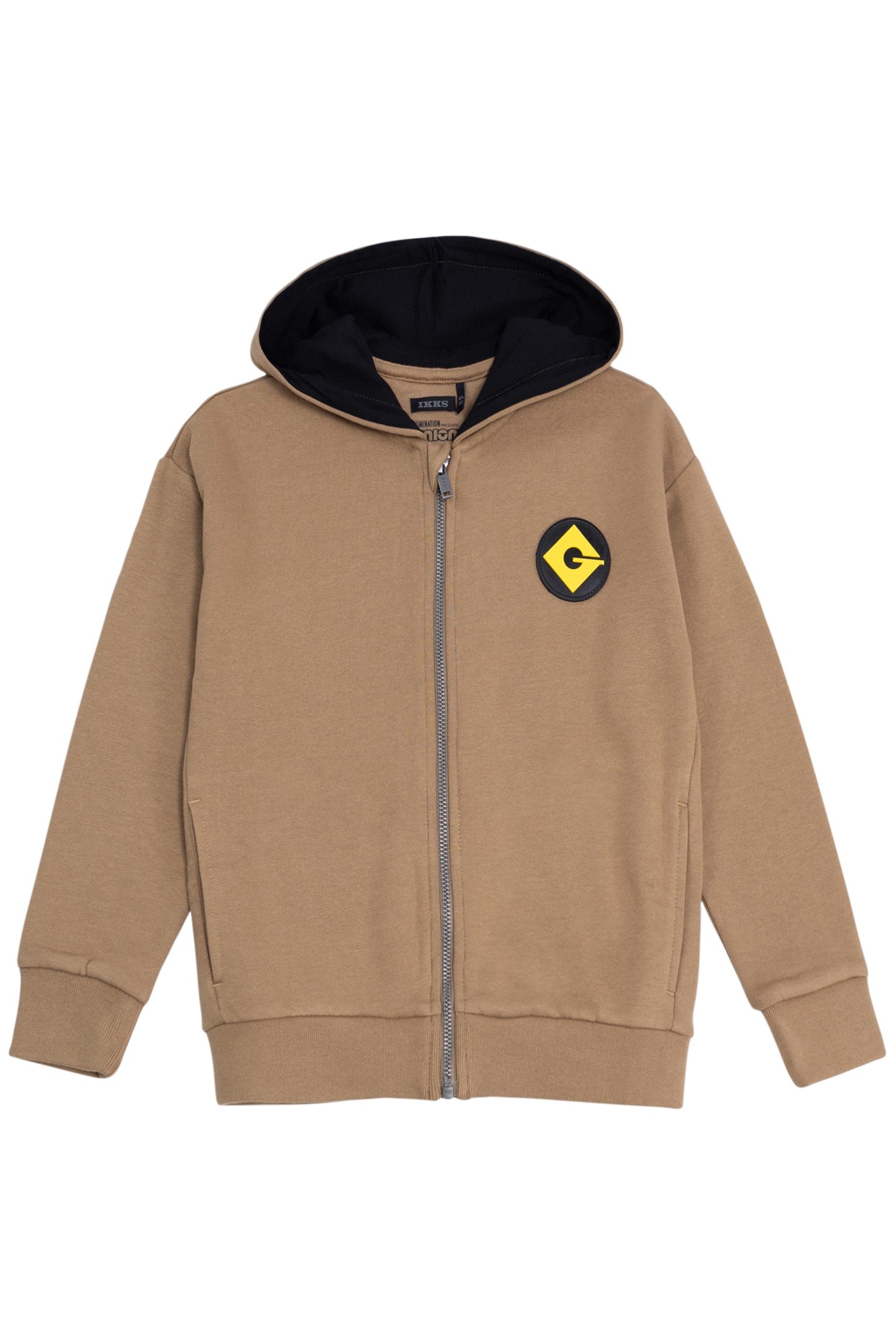 ORGANIC CAMEL CARDIGAN MAXI VISUAL GRU DOS MINIONS BOY 1