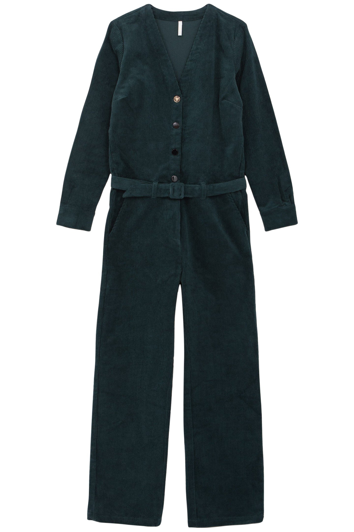 NIGHT GREEN CORDUROY JUMPSUIT 3