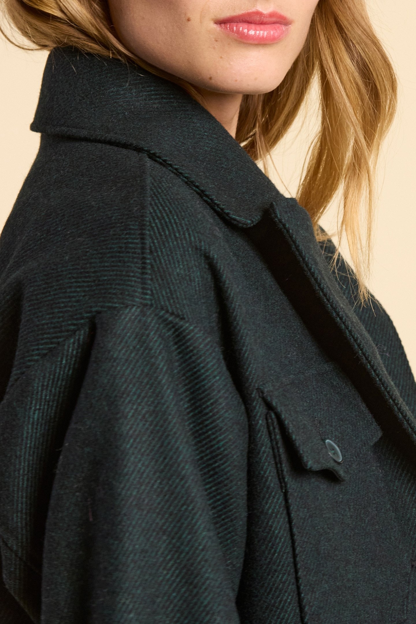 MIDNIGHT GREEN OVERCOAT 7