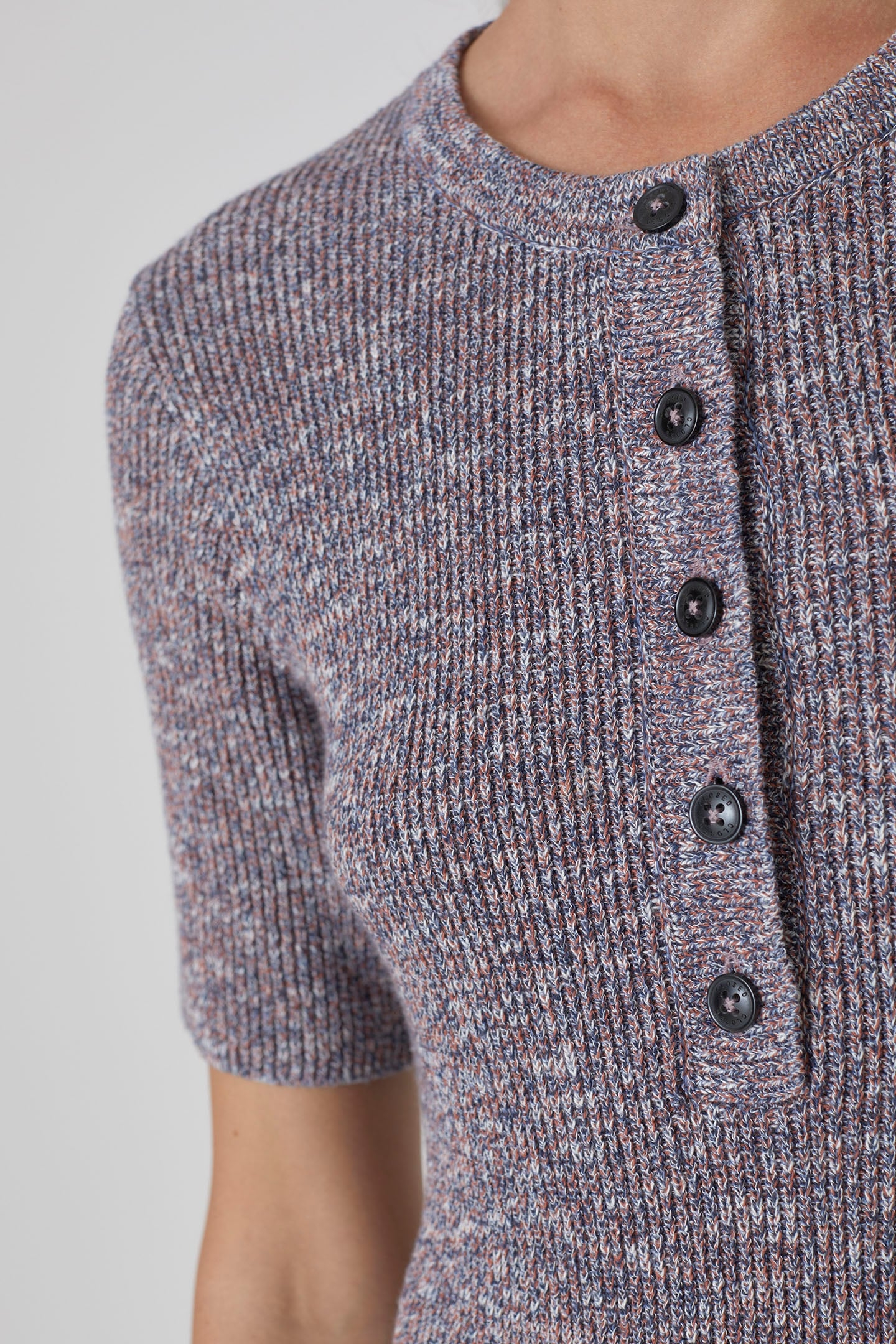 HENLEY SHORT SLEEVE DRESSES INDIGO BLUE 5