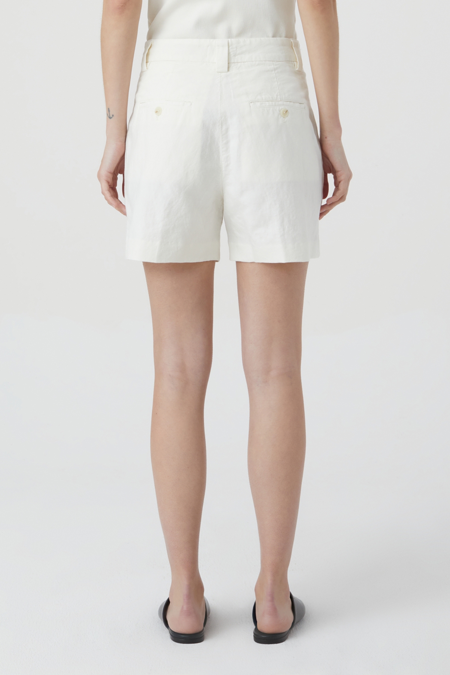 IDABEL SHORTS IVORY 2