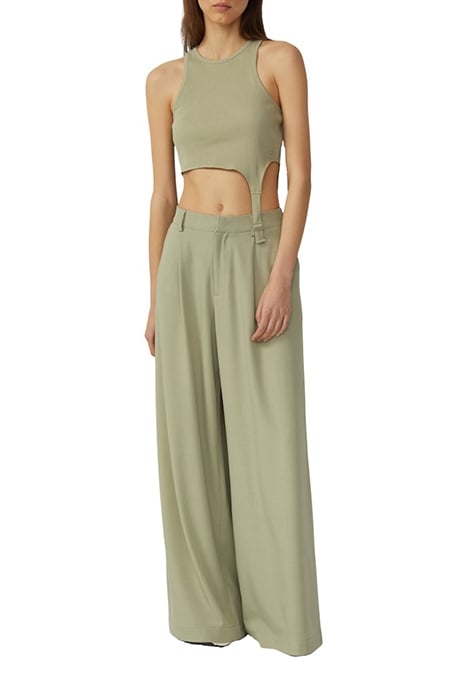 S.OLIVER-QS PANTS GREEN 2