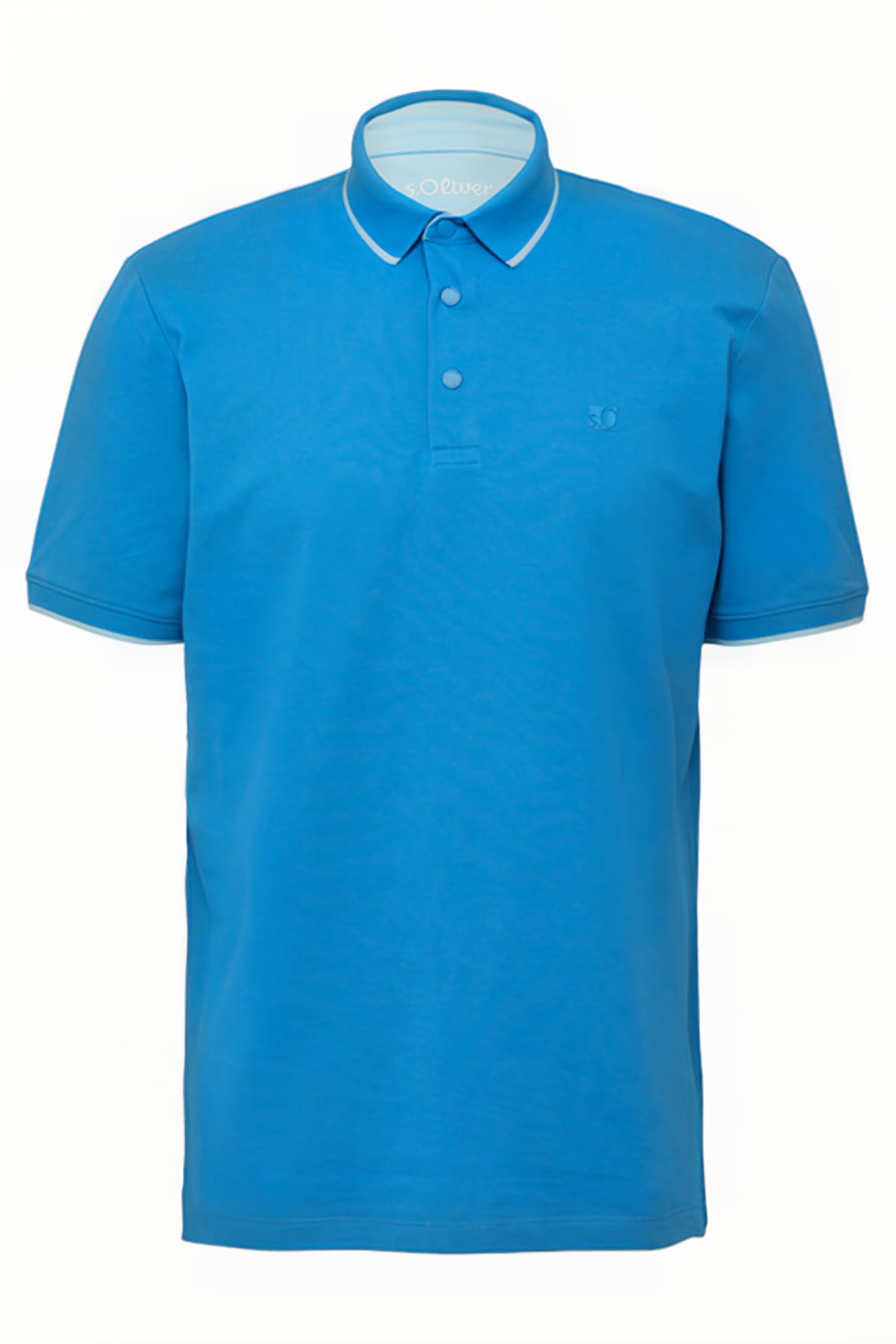 S.OLIVER POLOS BLUE GREEN 3