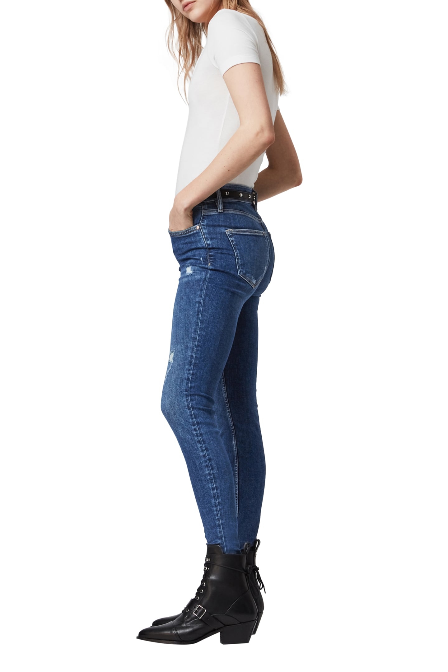 DAX JEAN MID INDIGO BLUE 4