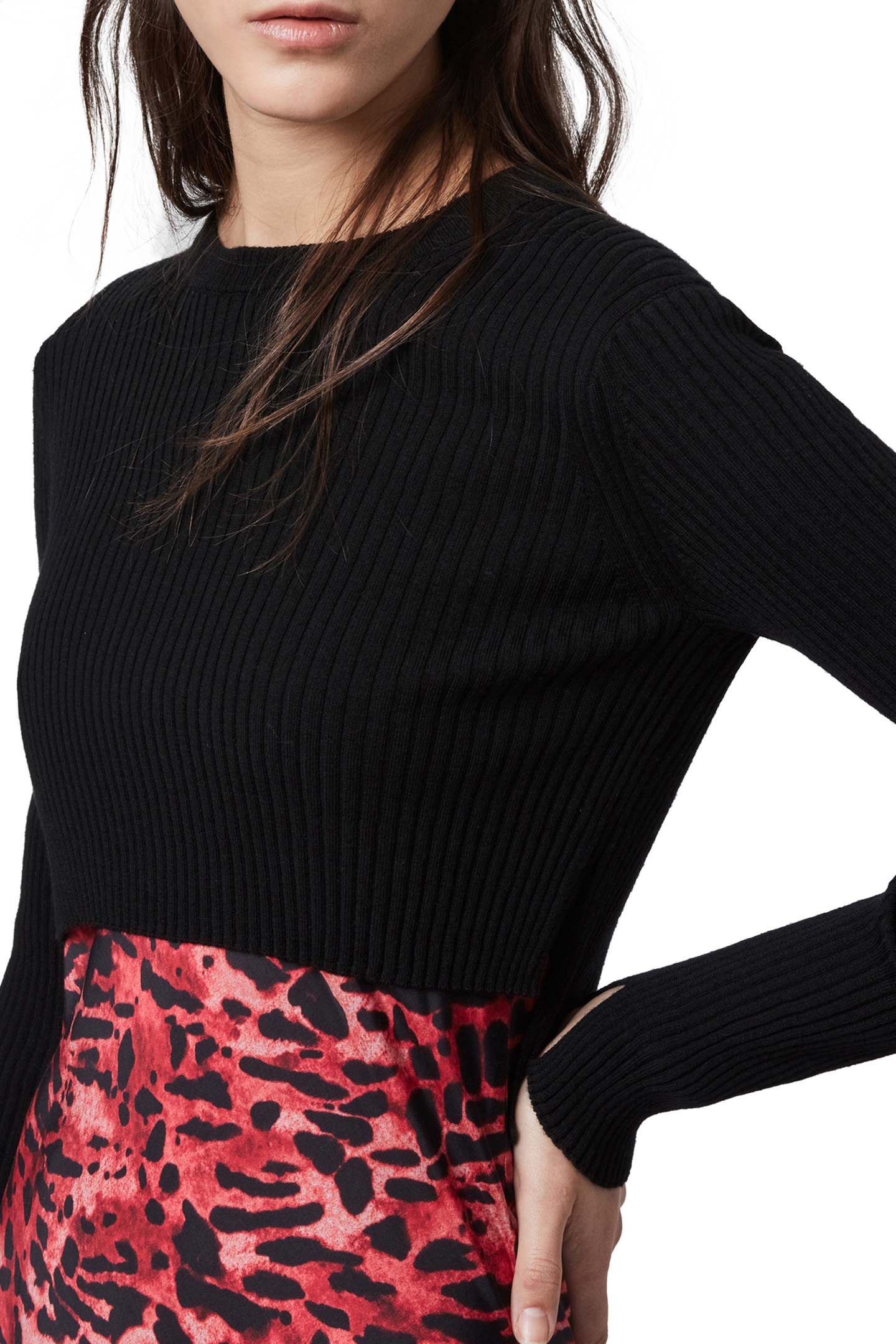 HERA AMBIENT DRESS BLACK/RED 5