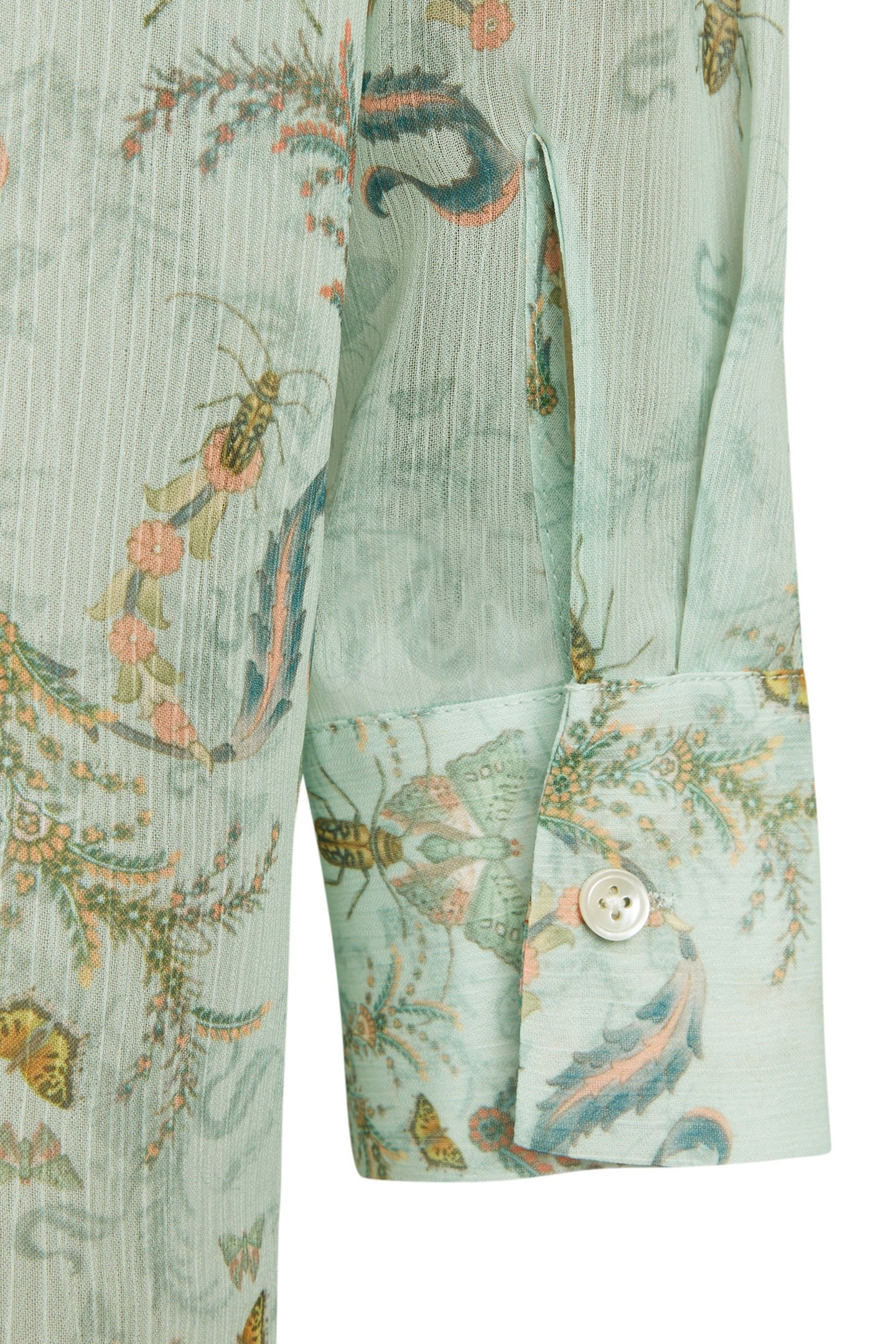 ANDIA ASSAM SHIRT AQUA BLUE 4