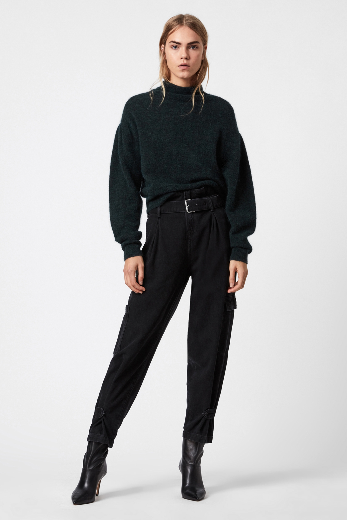 VIKA JUMPER FOREST GREEN 3