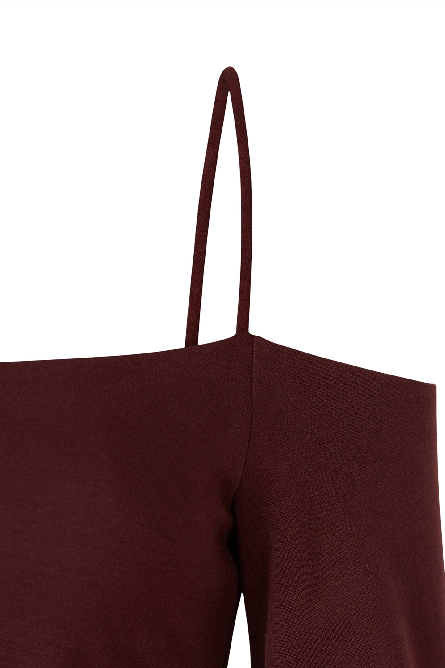 AUDERY BODYSUIT BURGUNDY RED 4