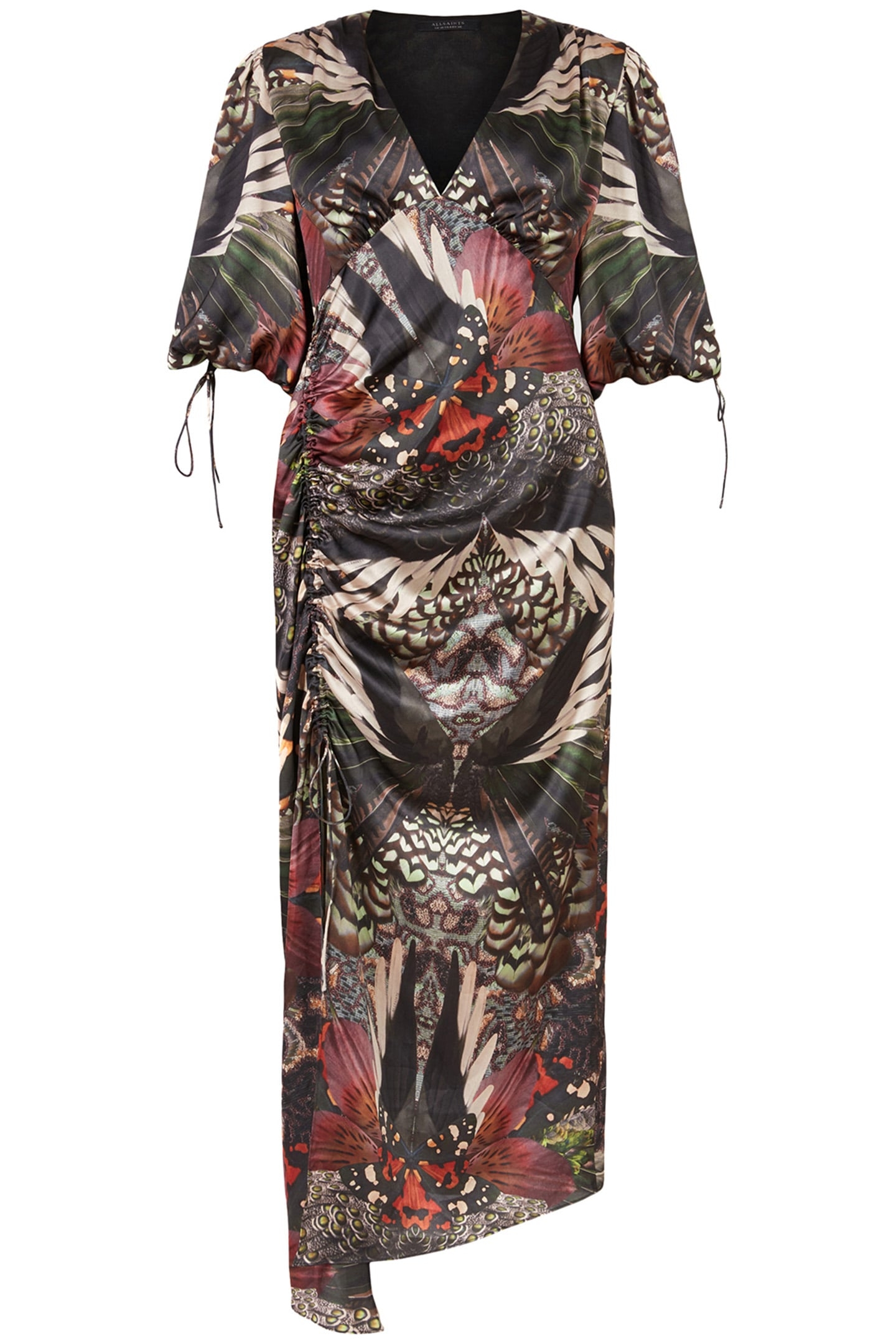 SAFIYA GENE DRESS JEWEL GREEN 3