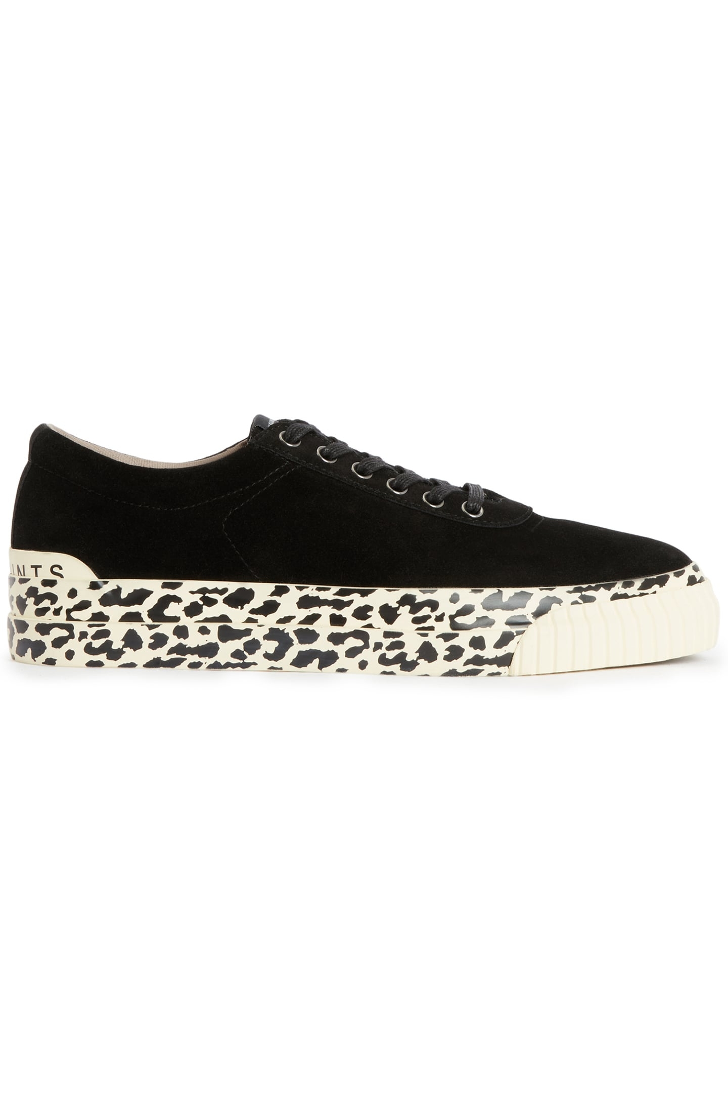 KNOX SUEDE SNEAKER BLACK LEOPARD 1