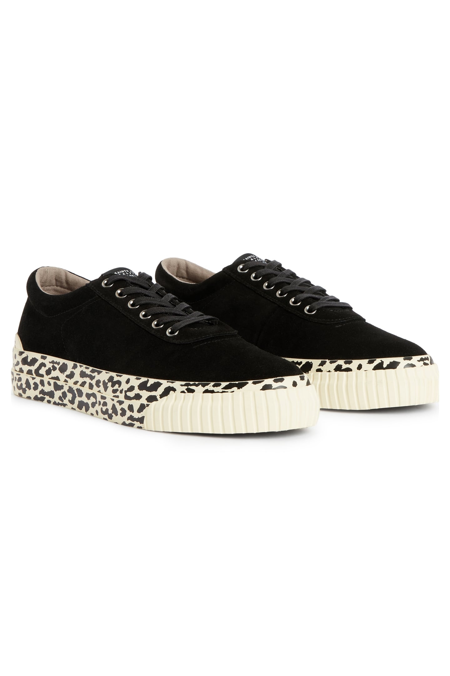 KNOX SUEDE SNEAKER BLACK LEOPARD 4