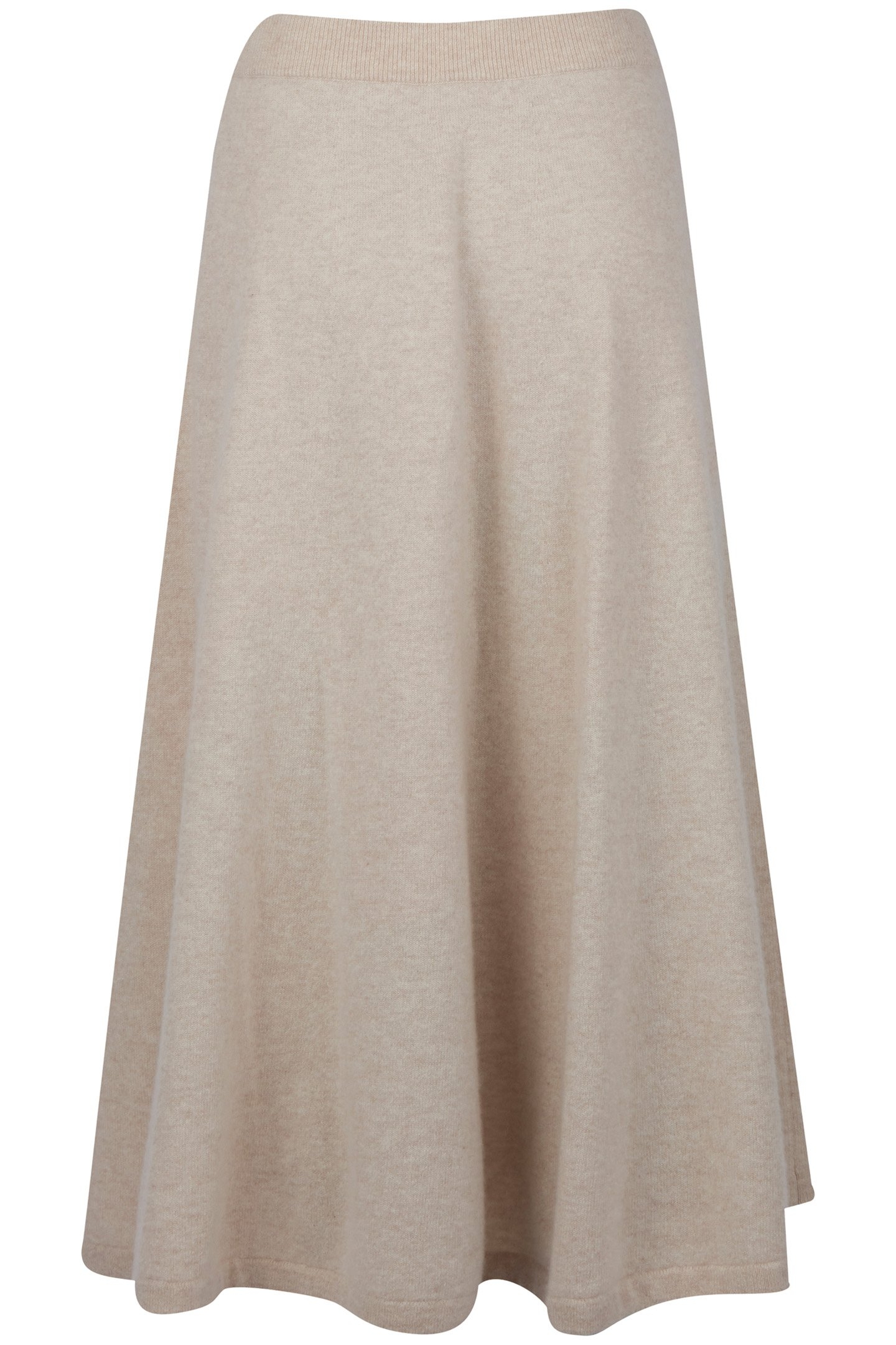 DRU KNIT SKIRT BEIGE 2