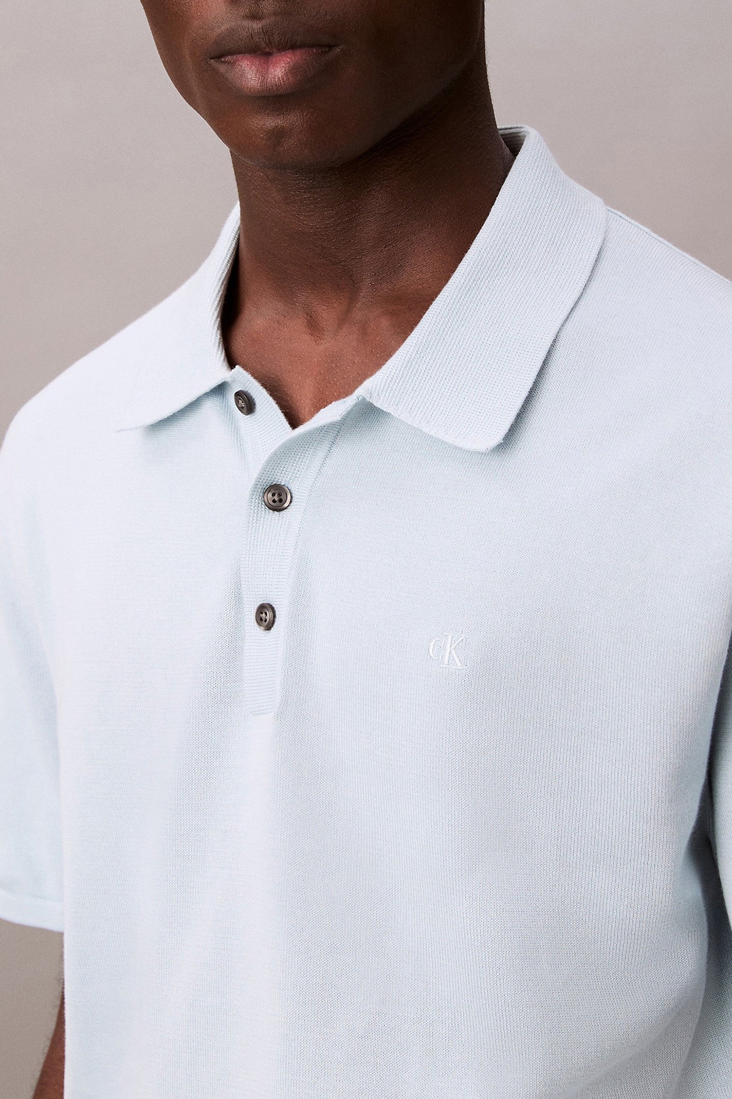 SS REGULAR FIT POLO SHIRT WINTER SKY 5