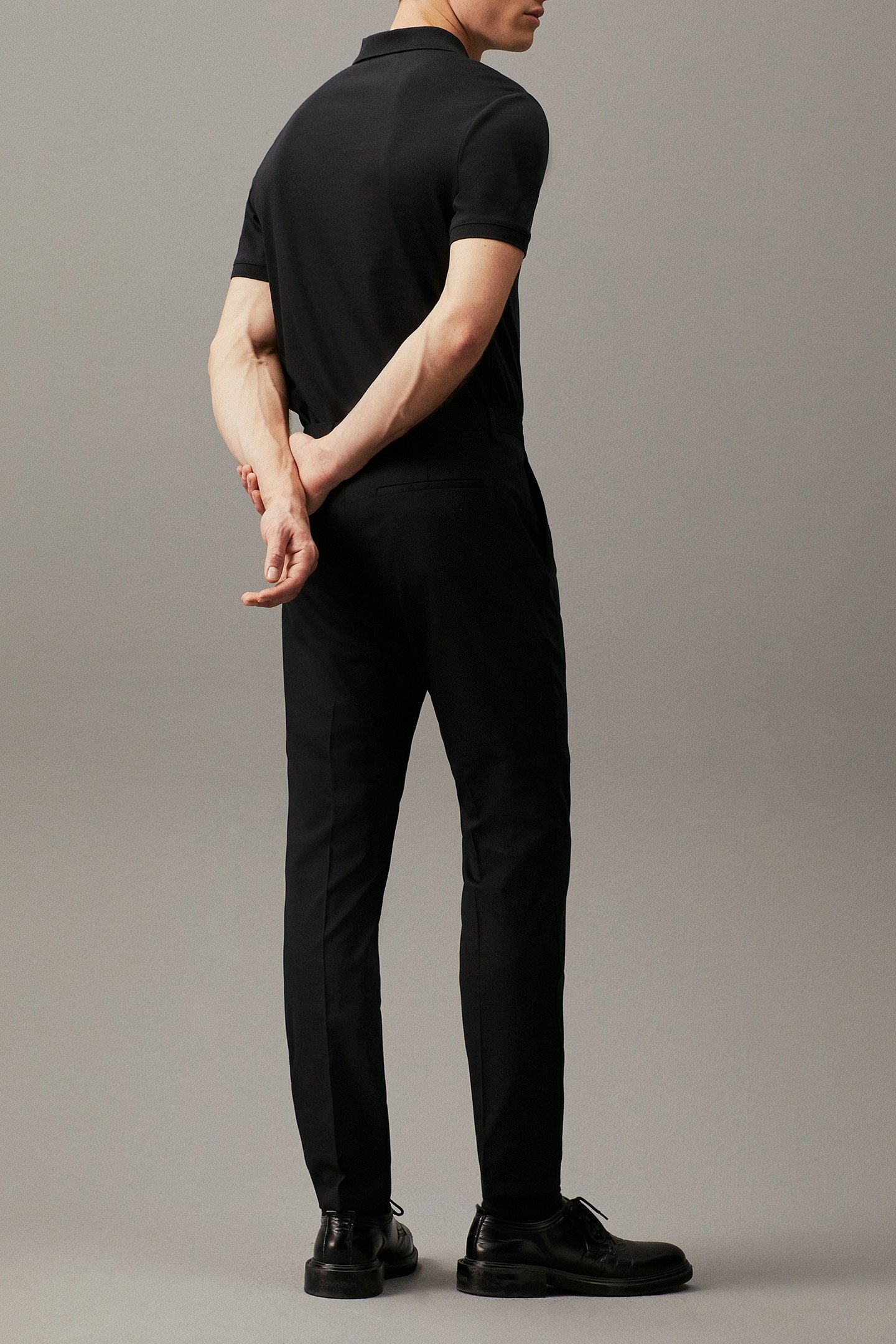 SMOOTH COTTON SLIM CK BLACK 3