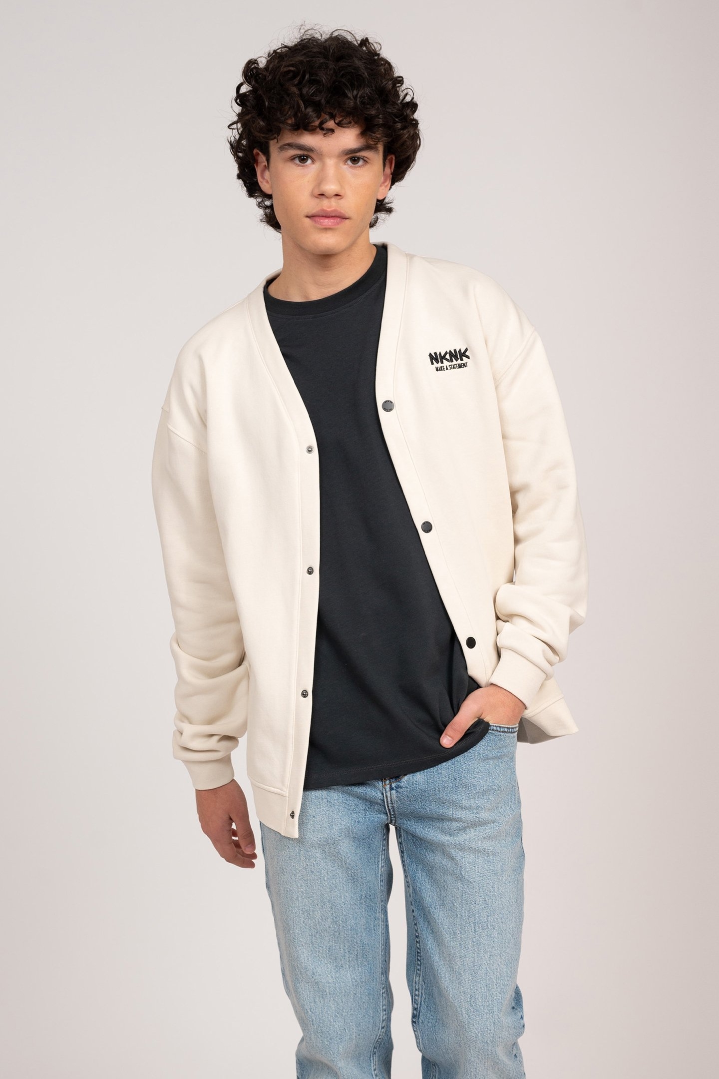 STATEMENT SWEAT CARDIGAN KIT 1