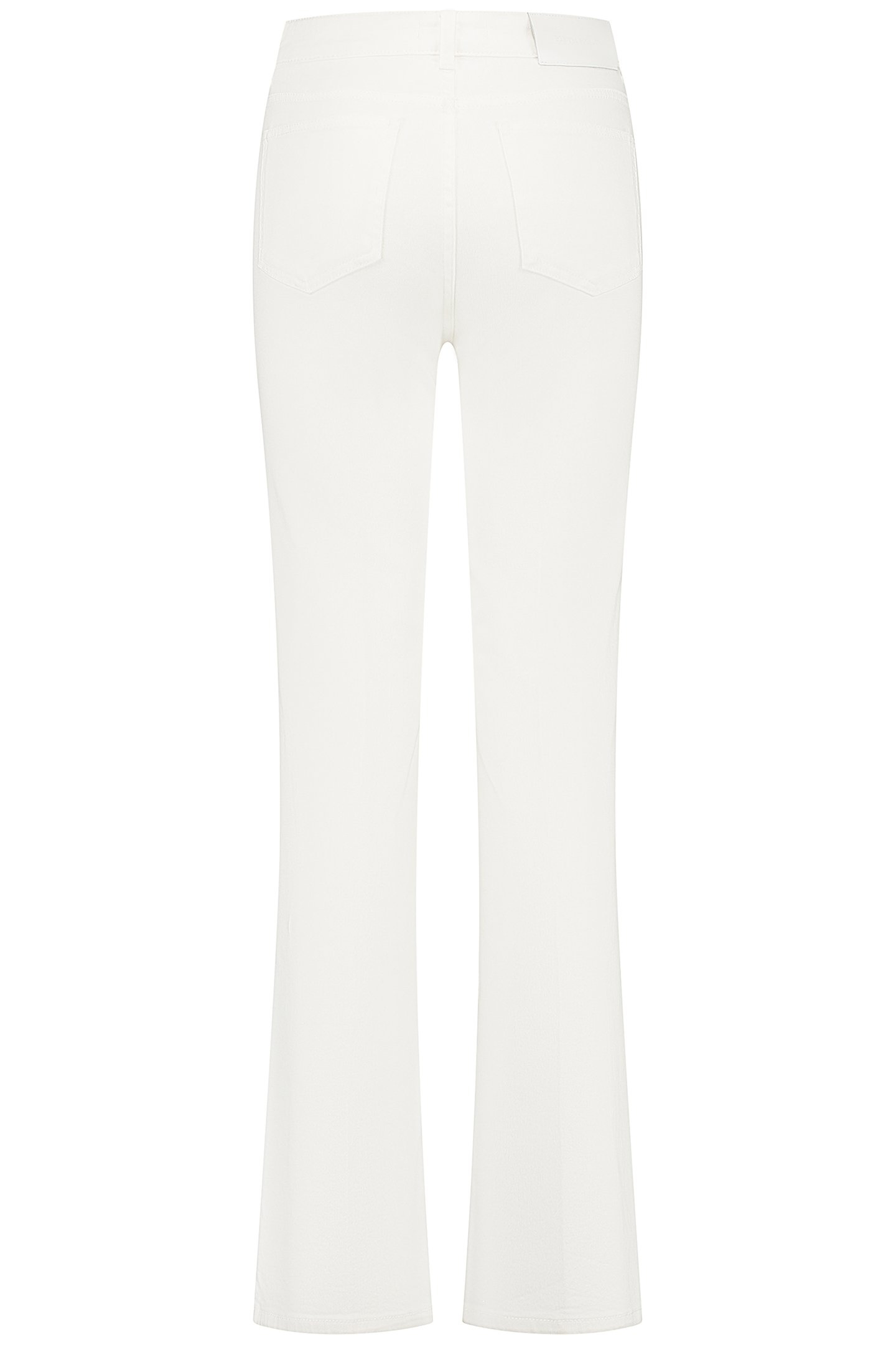 BELLA LACE UP JEANS STAR WHITE 3