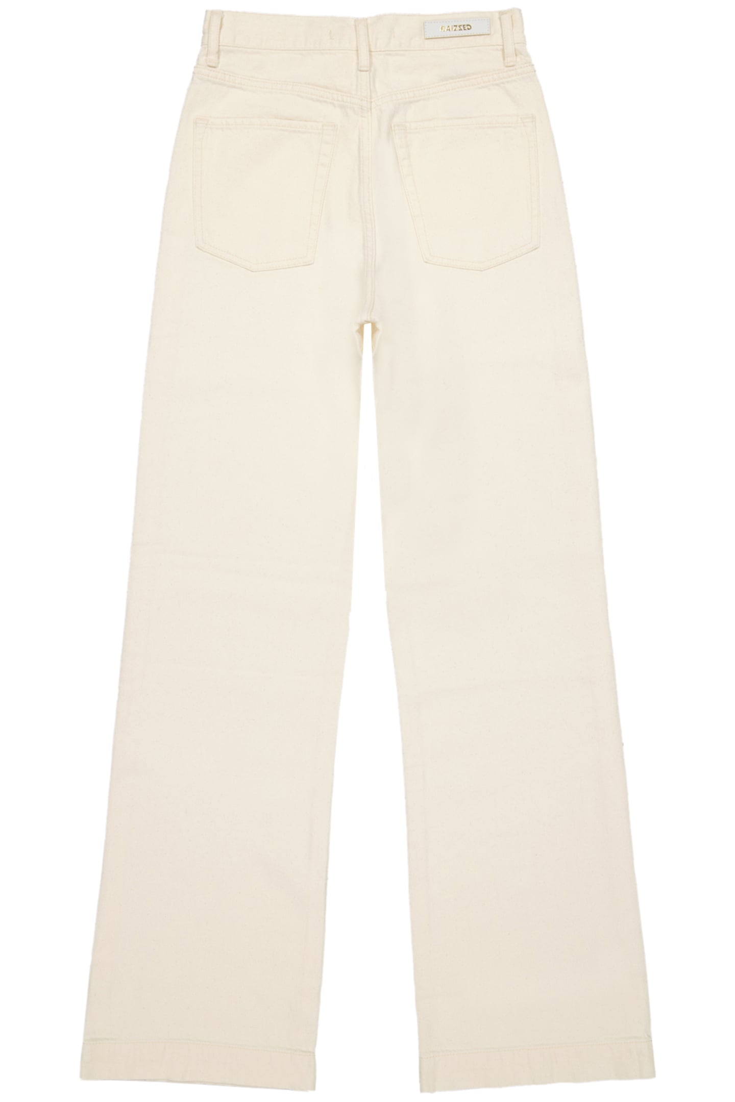 OASIS PATCHED-ON POCKETS JEANS BRIGHT CREAM 6