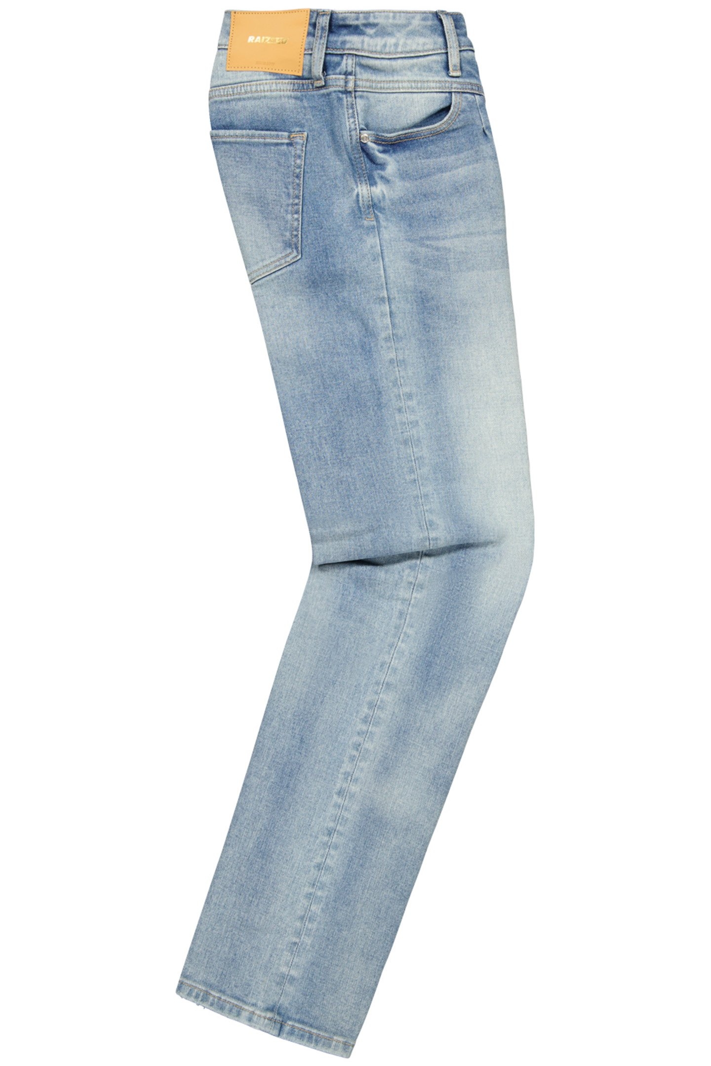 DAWN YOKE JEANS MID BLUE STONE 6