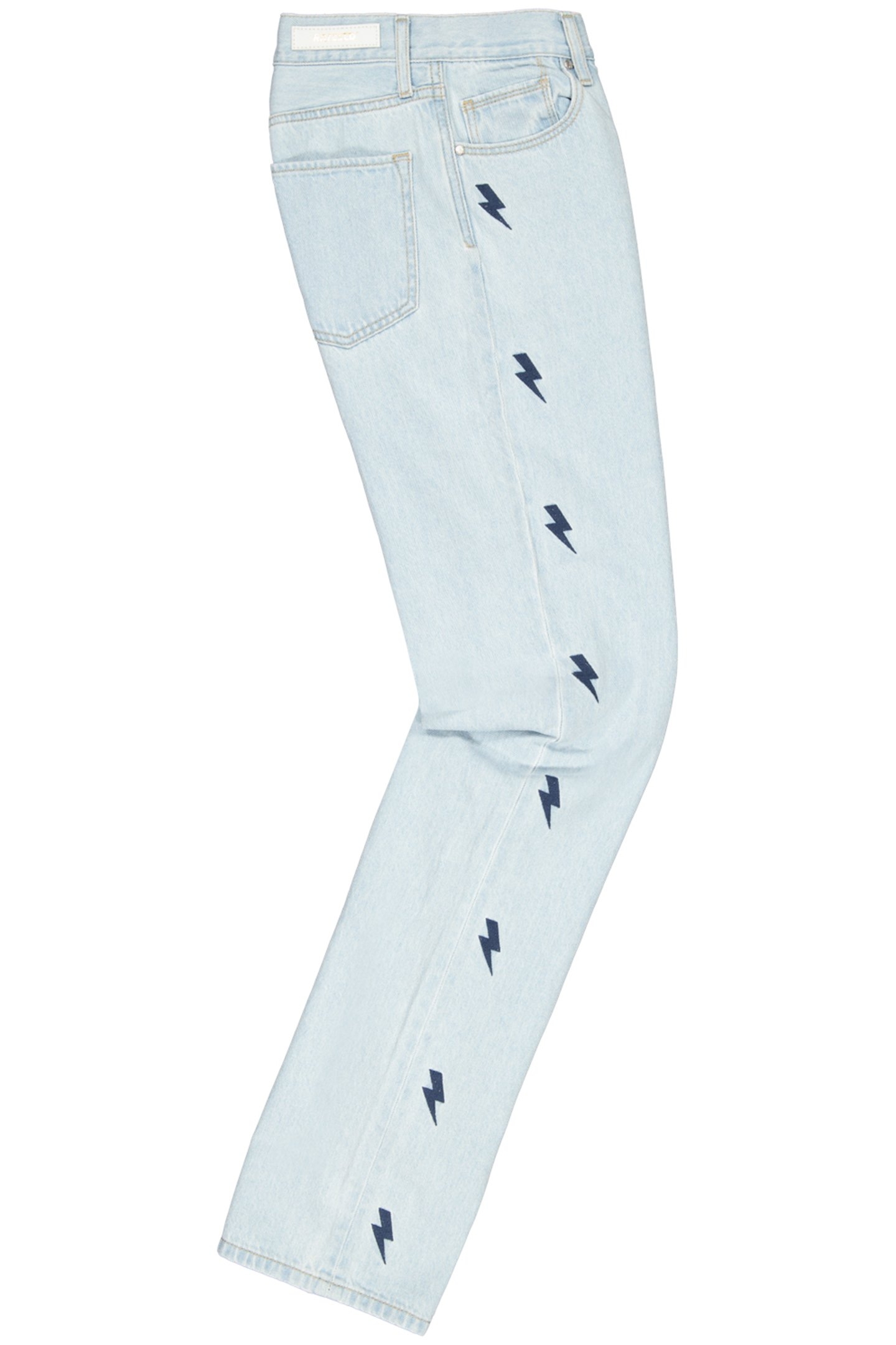 SUNSET LIGHTNING JEANS LIGHT BLUE STONE 7