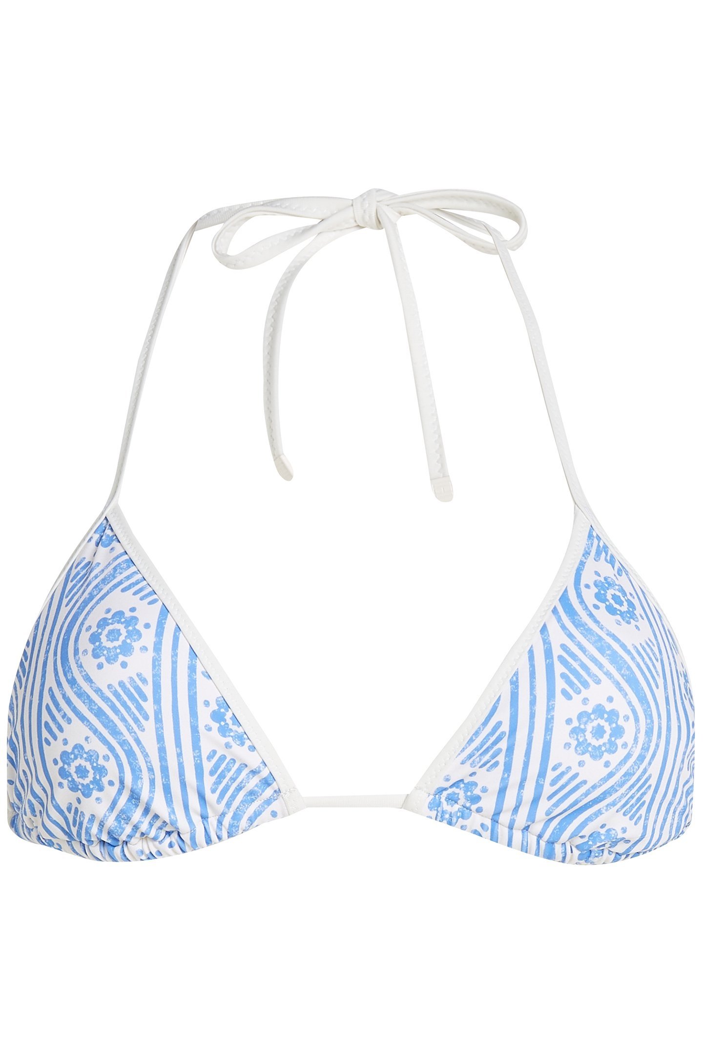 TRIANGLE RP PRINT FLORAL STRIPE BLUE SPELL 4