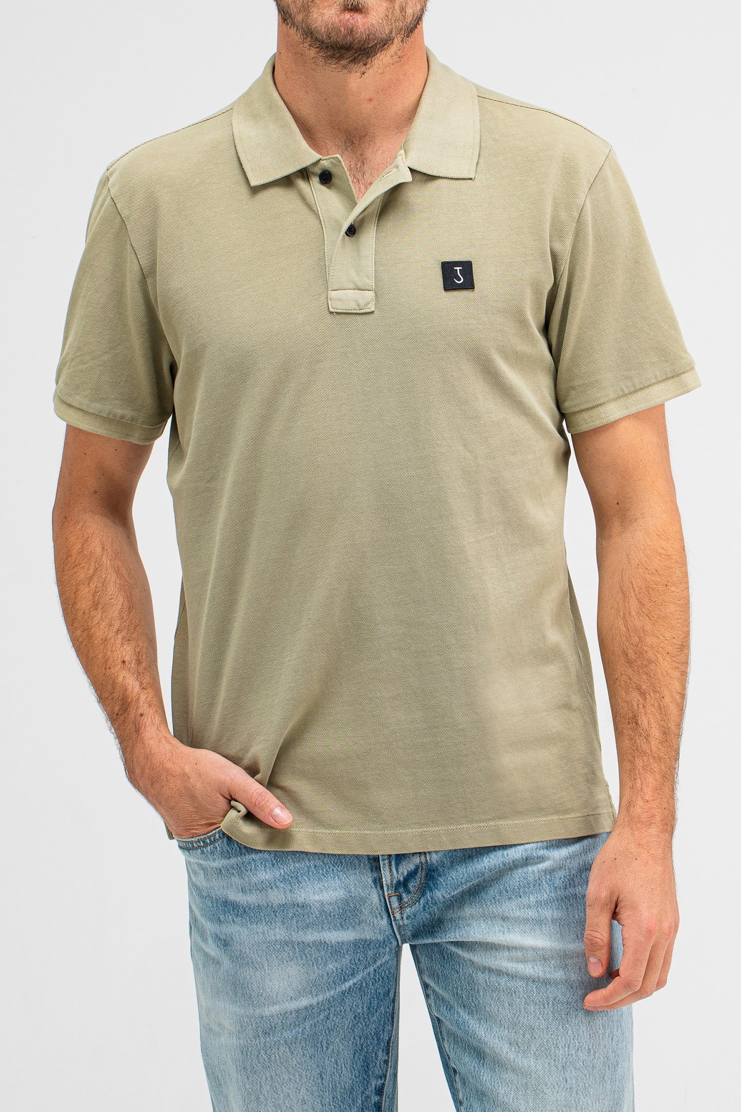 ARMY PIQUE POLO LEAF GREEN 1