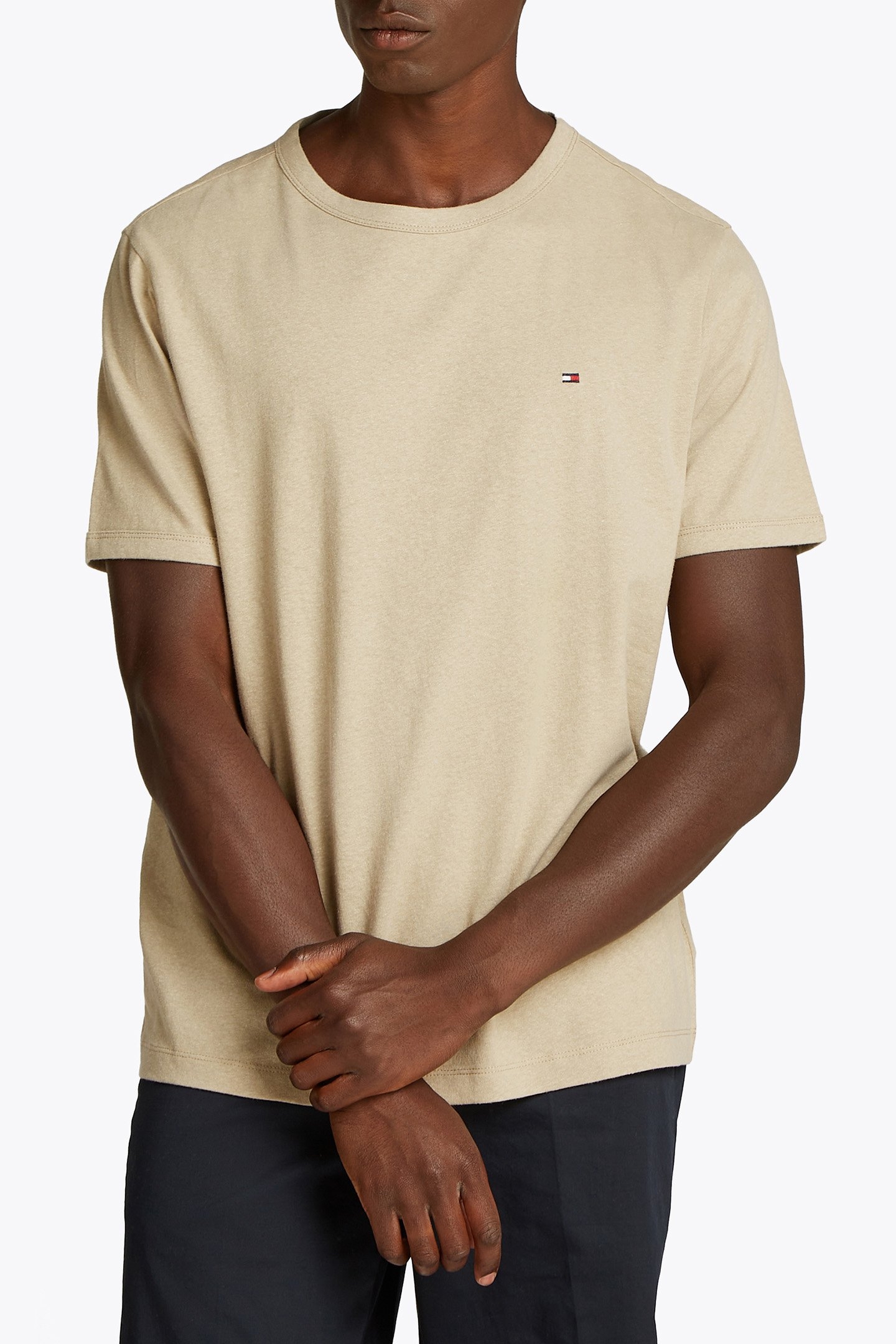 REGULAR FIT T-SHIRT BEIGE 1