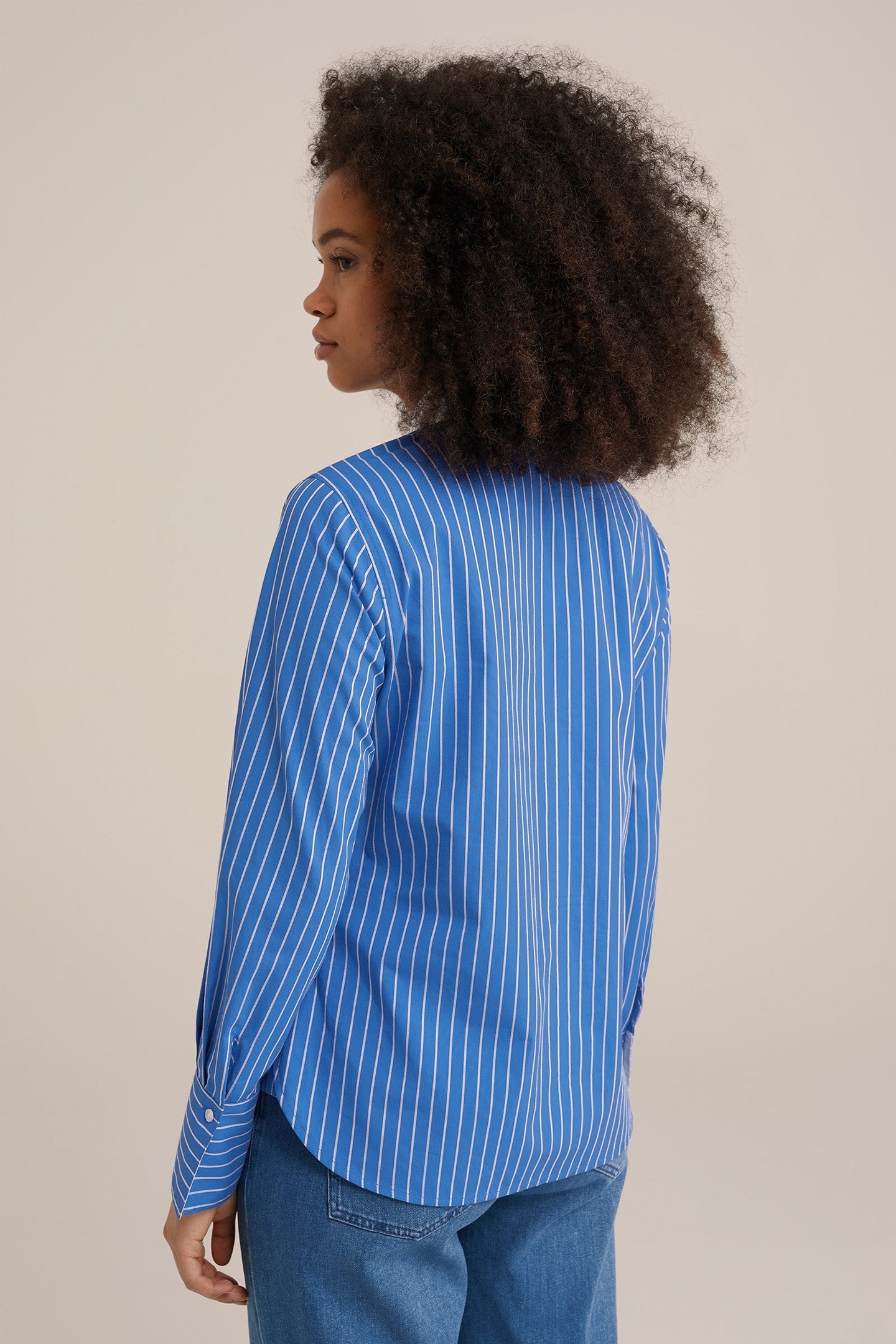 BLOUSE COBALT BLUE 2