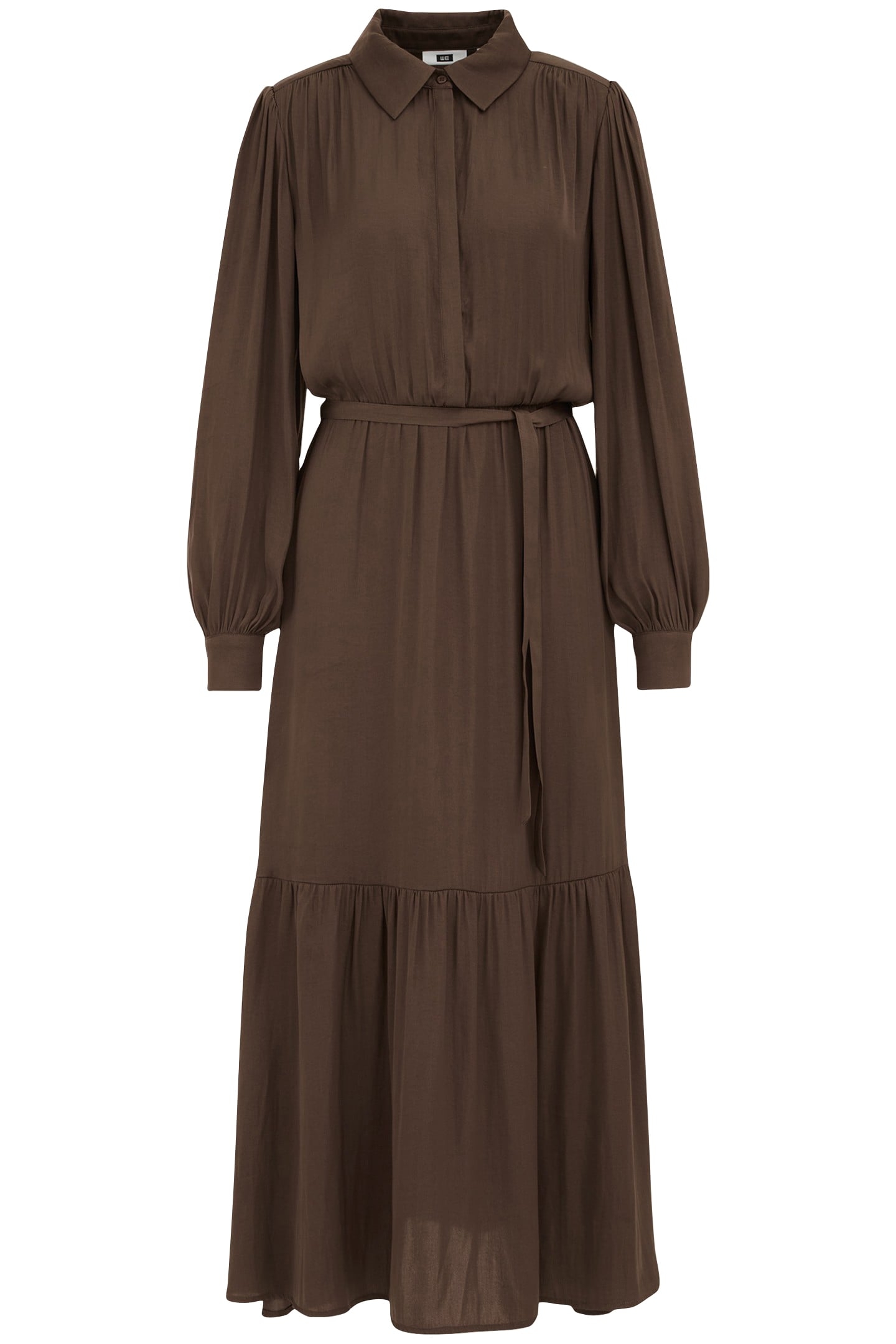 DRESS MAXI LENGTH ARMY GREEN 3