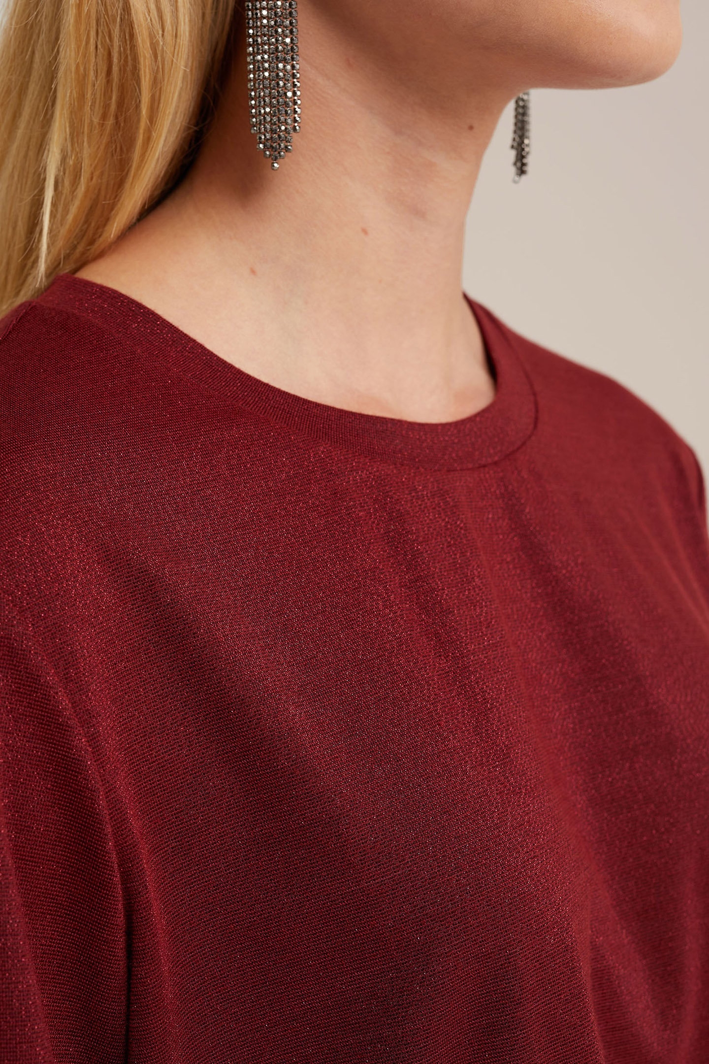 T-SHIRT BURGUNDY RED 6