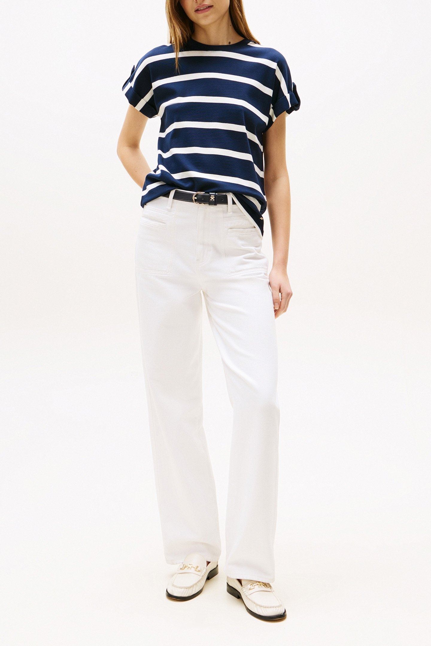 GOLD BUTTON MDRN REGULAR FIT T-SHIRT NAVY 2