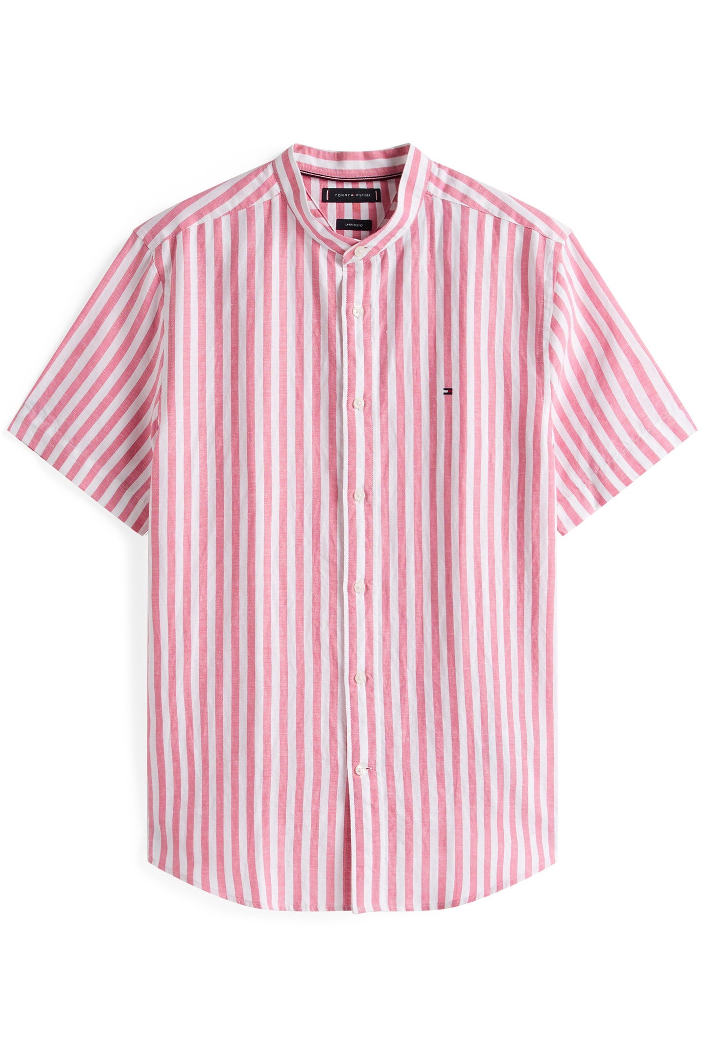 REGULAR FIT SHORT SLEEVE SHIRT VINTAGE ROSY/WHITE 3