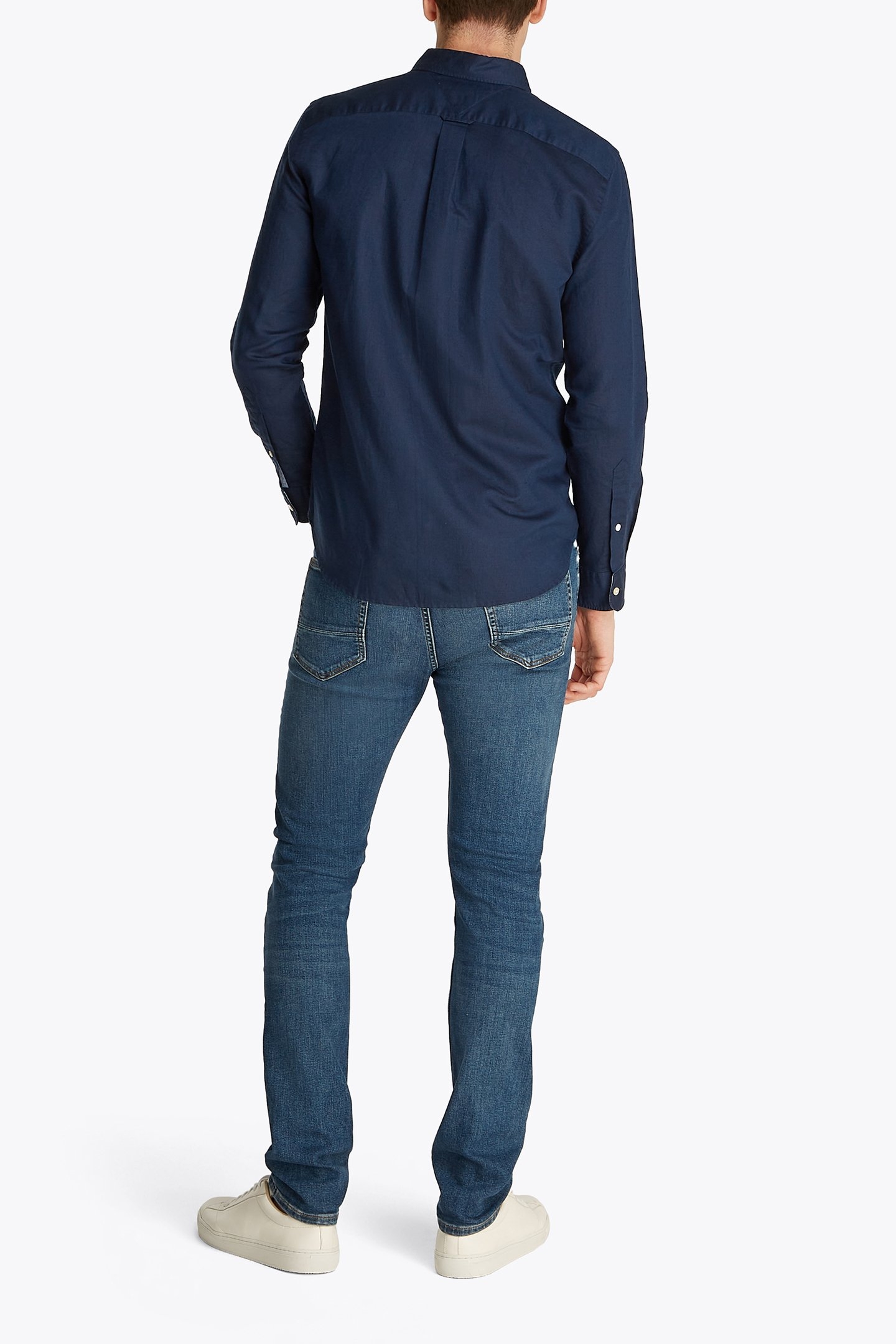 TOMMY HILFIGER REGULAR FIT SHIRT, NAVY 3