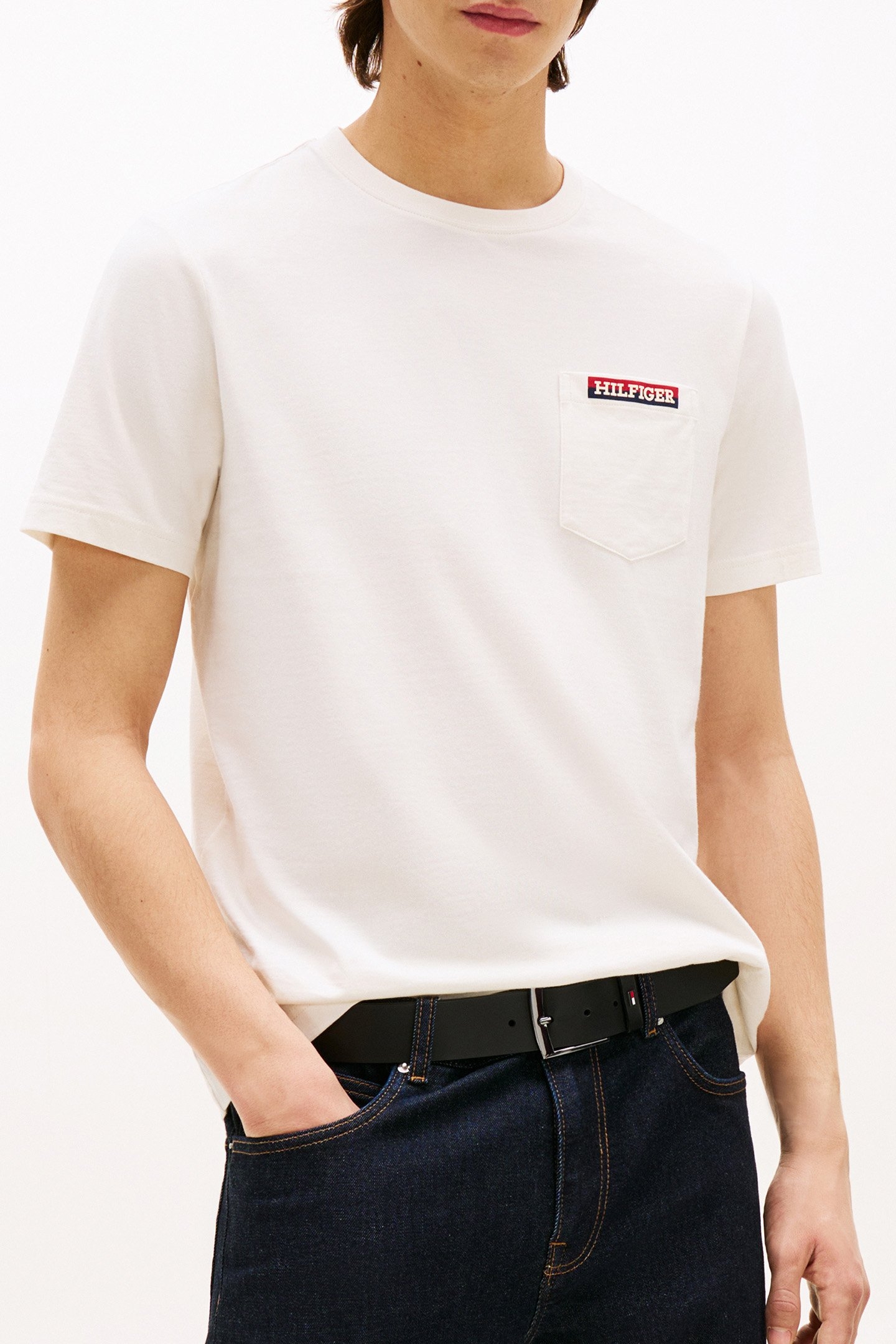 AMERICANA MONOTYPE P NORMAL FIT T-SHIRT IVORY 1