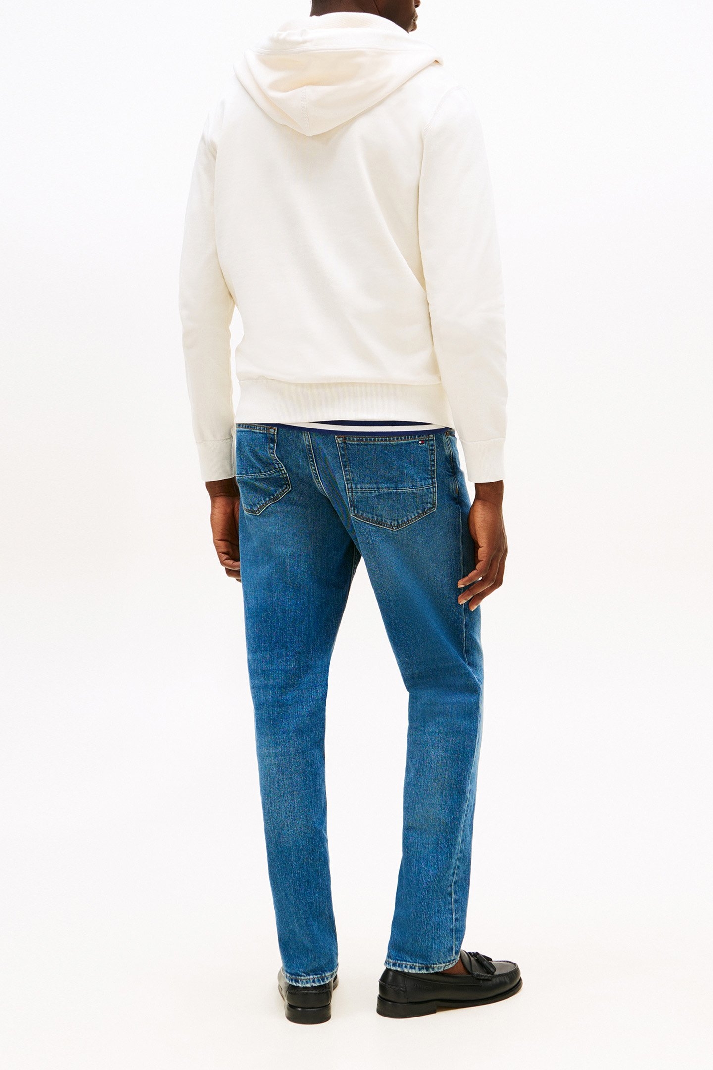 AMERICANA REGULAR FIT SWEATSHIRT IN IVORY 3