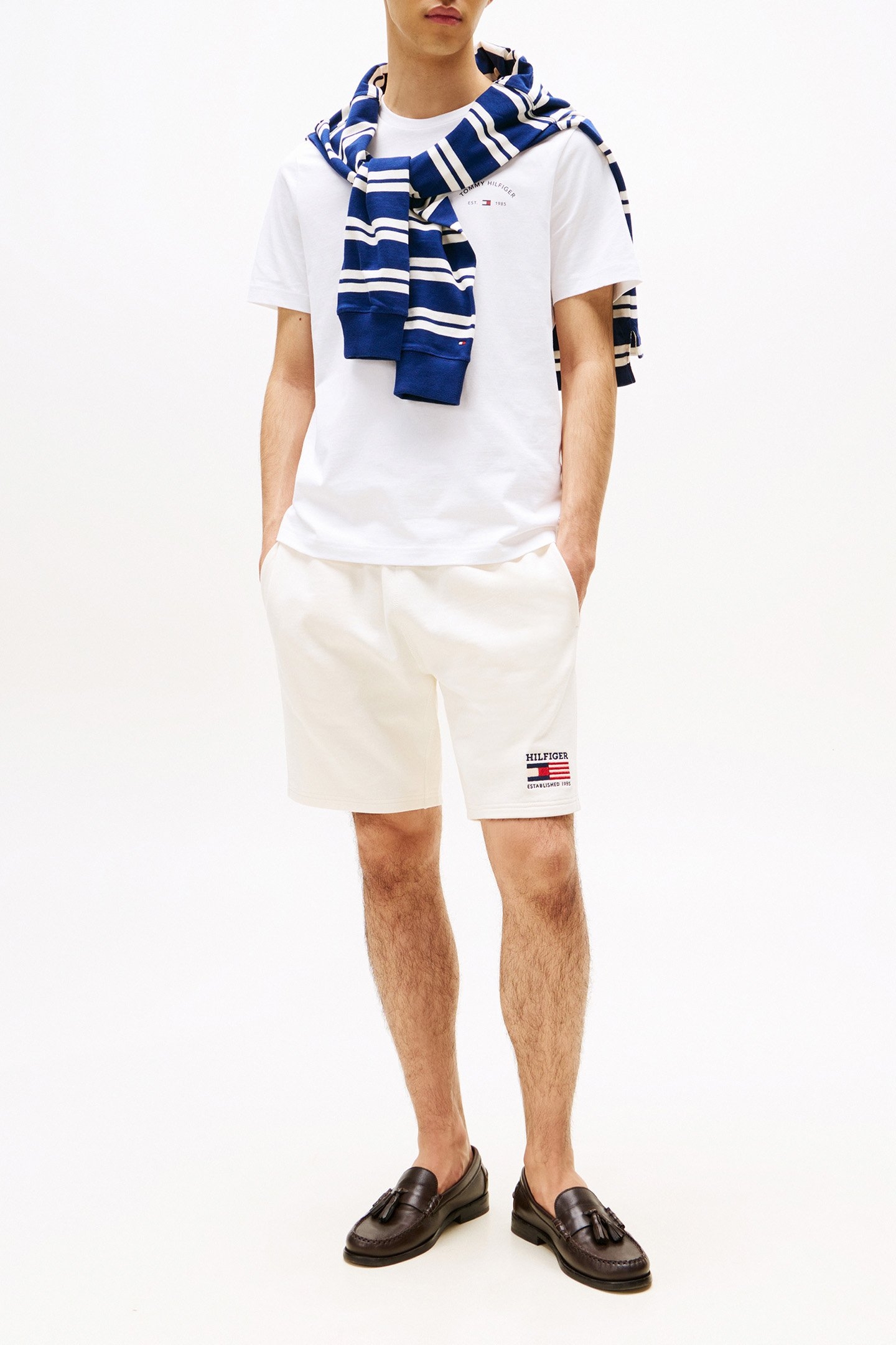HILFIGER HOTEL TEE REGULAR FIT T-SHIRT WHITE 4