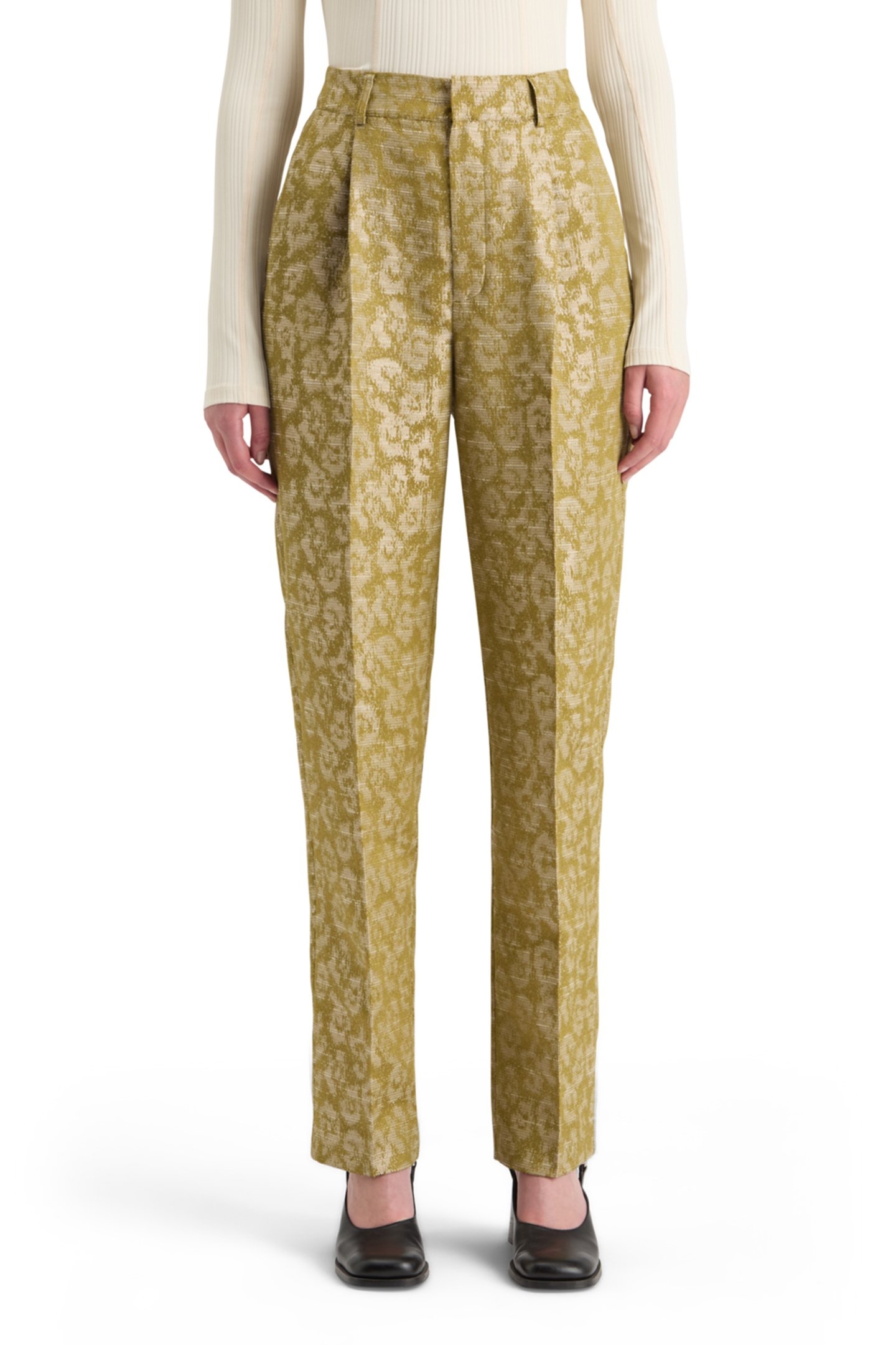 ROBYN - IKAT LEOPARD RELAXED TAPERED PANT IKAT LEOPARD 1