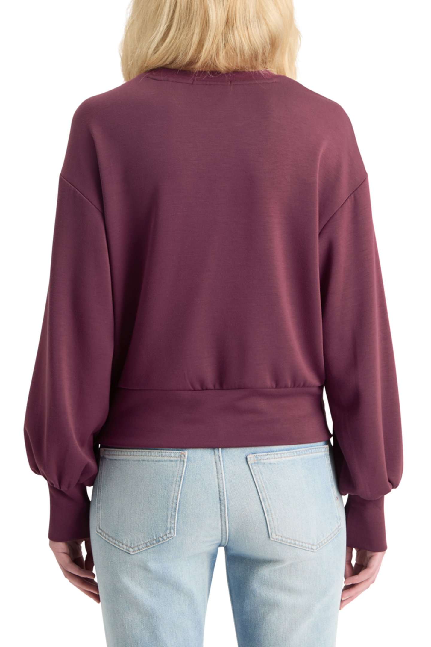 MODAL SWEATSHIRT BERRY 2