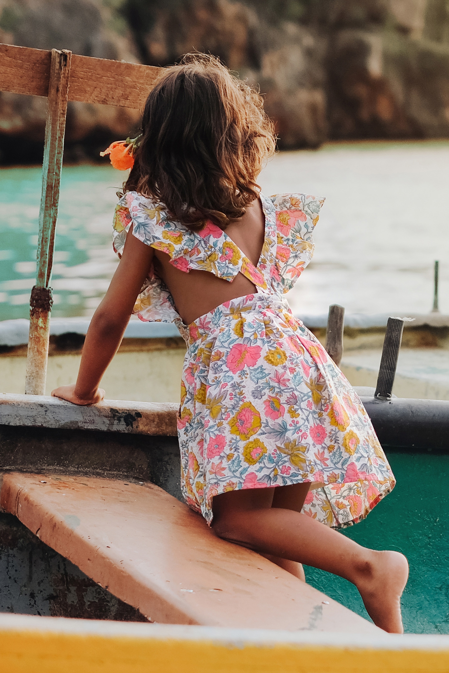 DRESS VARADERO MULTI FLOWERS 2