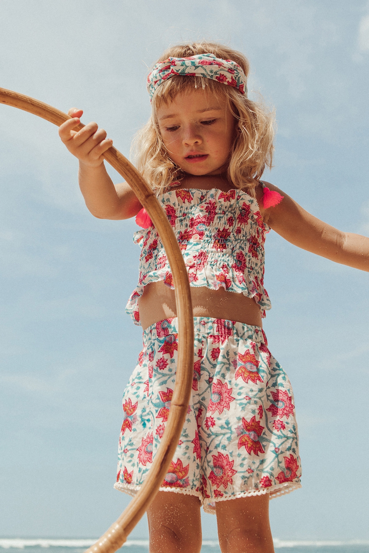 SHORTS VALLALOID JAIPUR FLOWERS 4