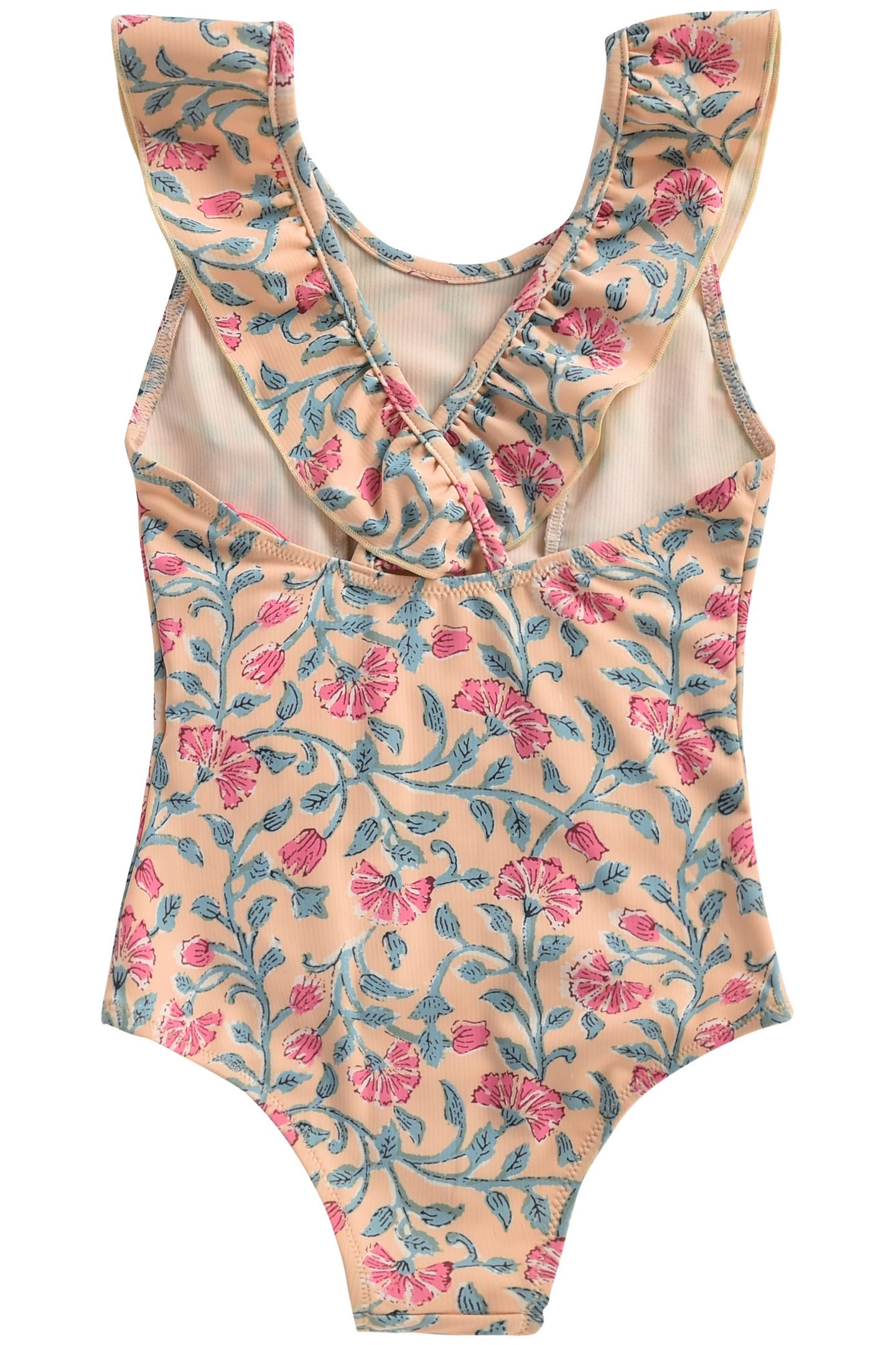 BATHING SUIT MOSILLOS LEMON FLOWERS 3