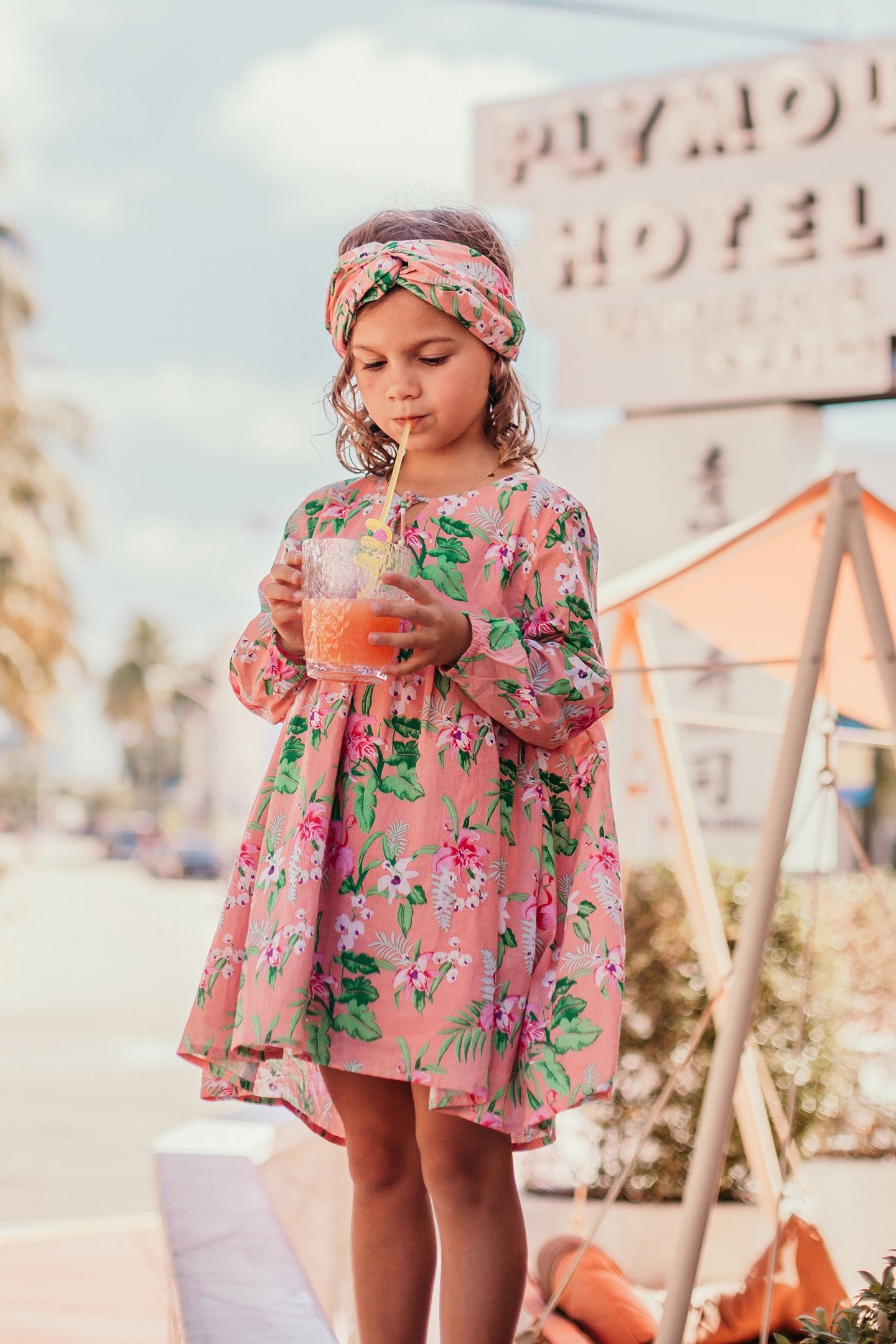 DRESS FELIZITA SIENNA FLAMINGO 1