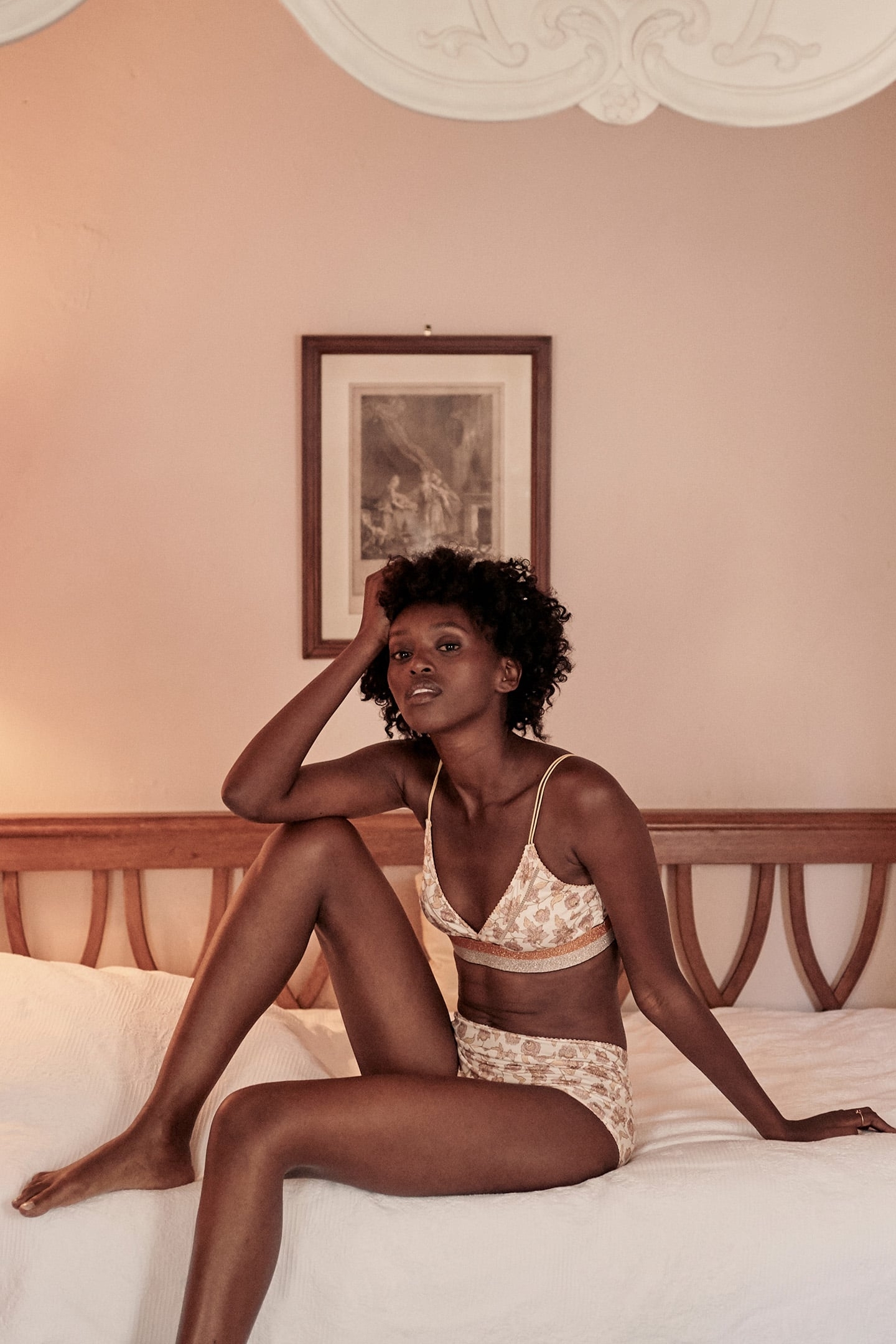 BRA SHOSHA BLUSH FLOWERS 2