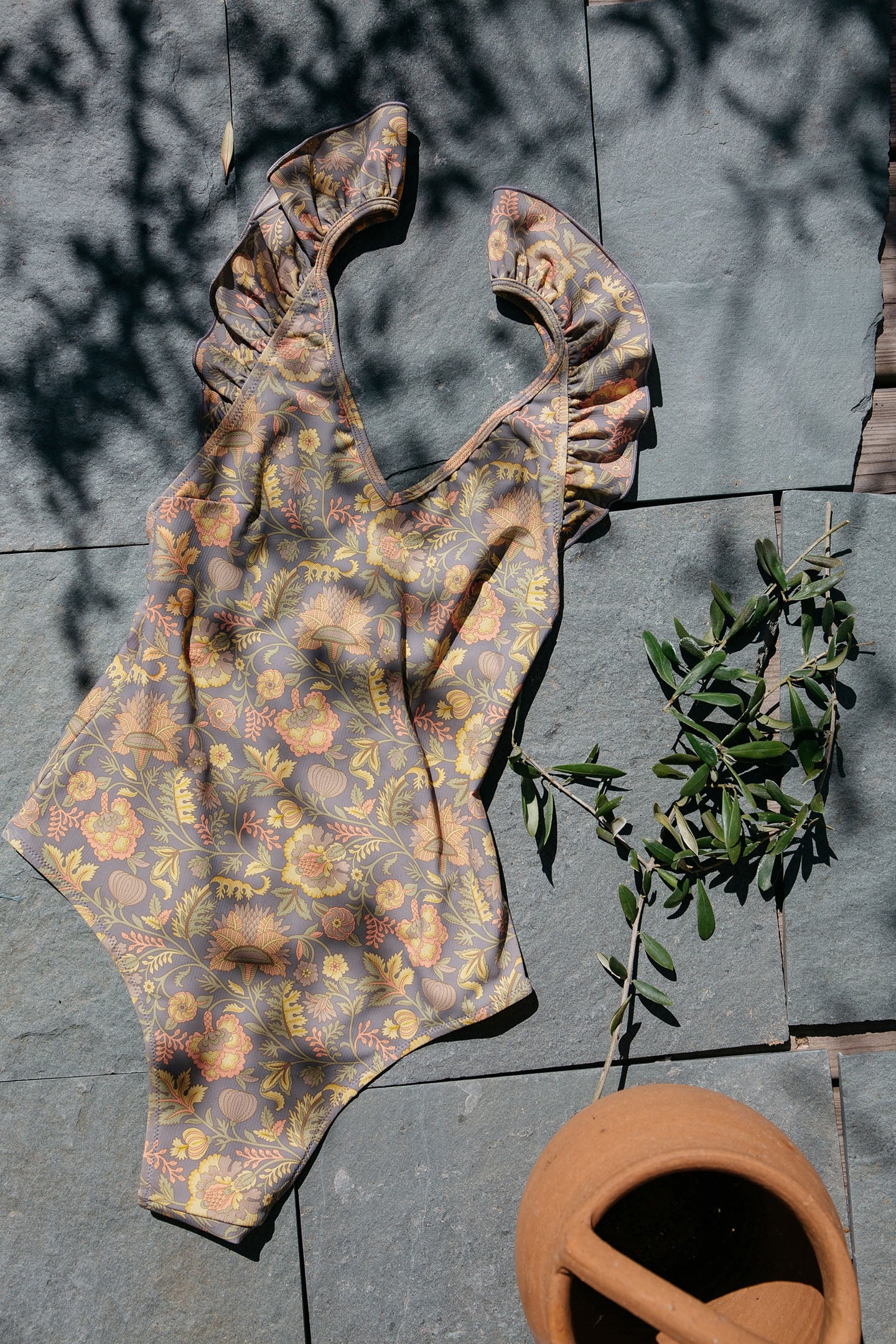 BATHING SUIT REVA CALIFORNIA FLOWERS 6