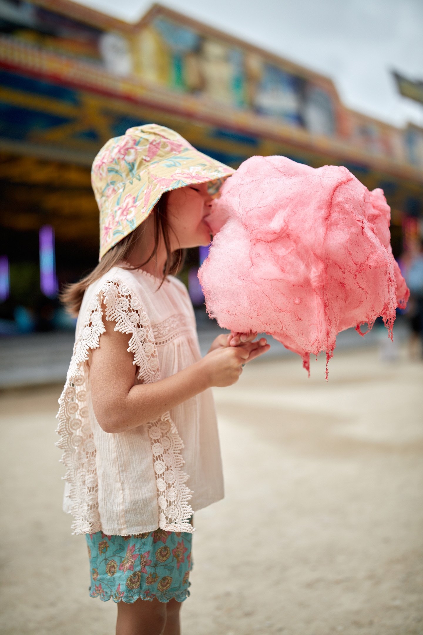 SUN HAT LAGIK SOFT HONEY PARROTS 7