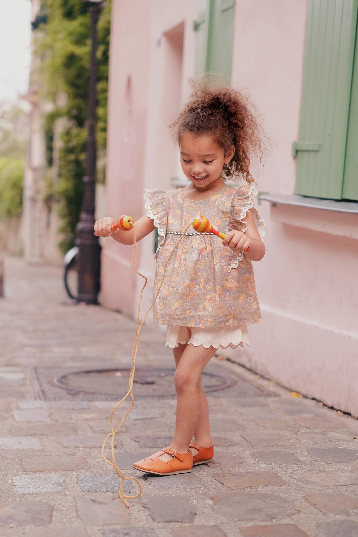 BLOUSE SERENA CALIFORNIA FLOWERS 1