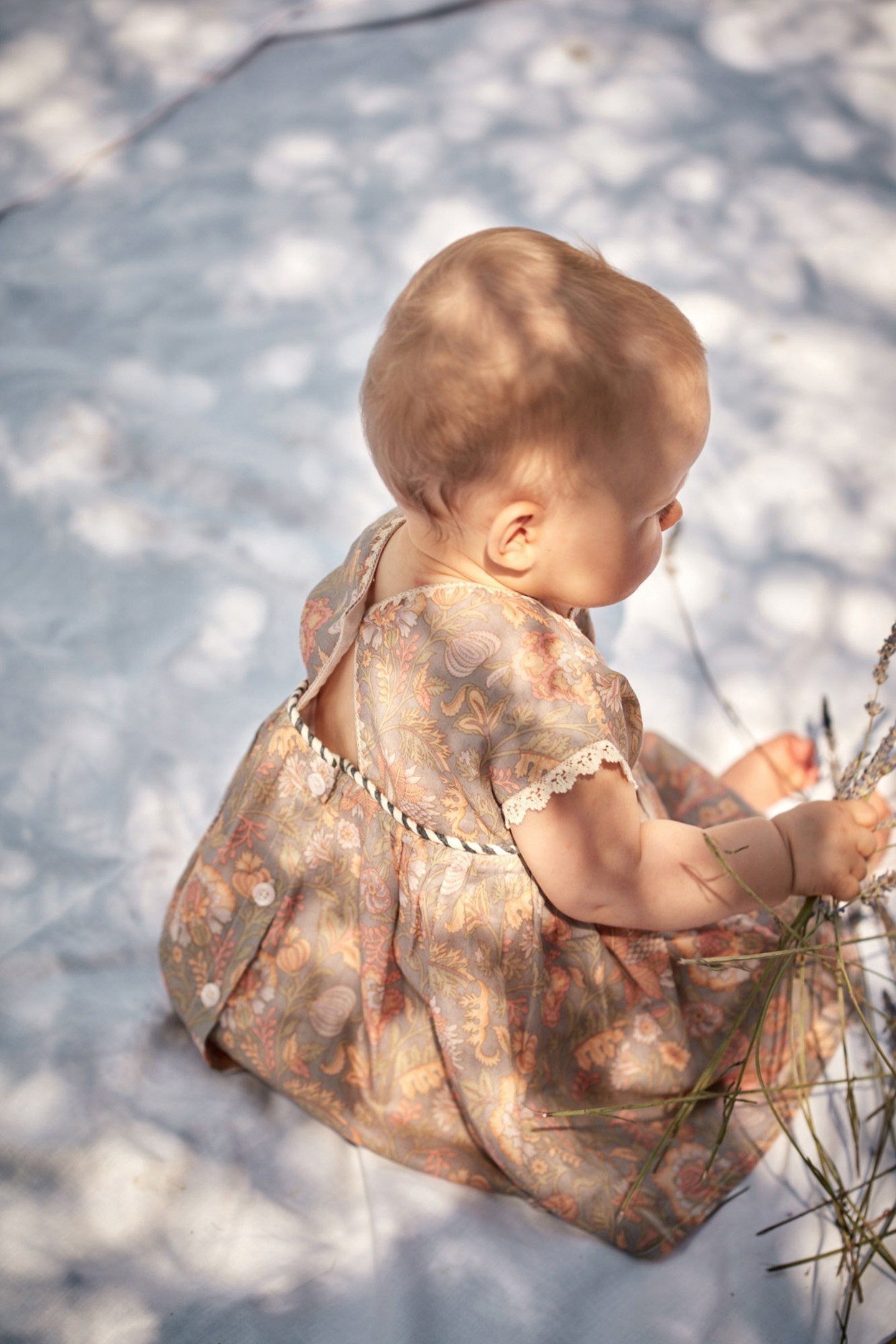 DRESS TAPALPA CALIFORNIA FLOWERS 6