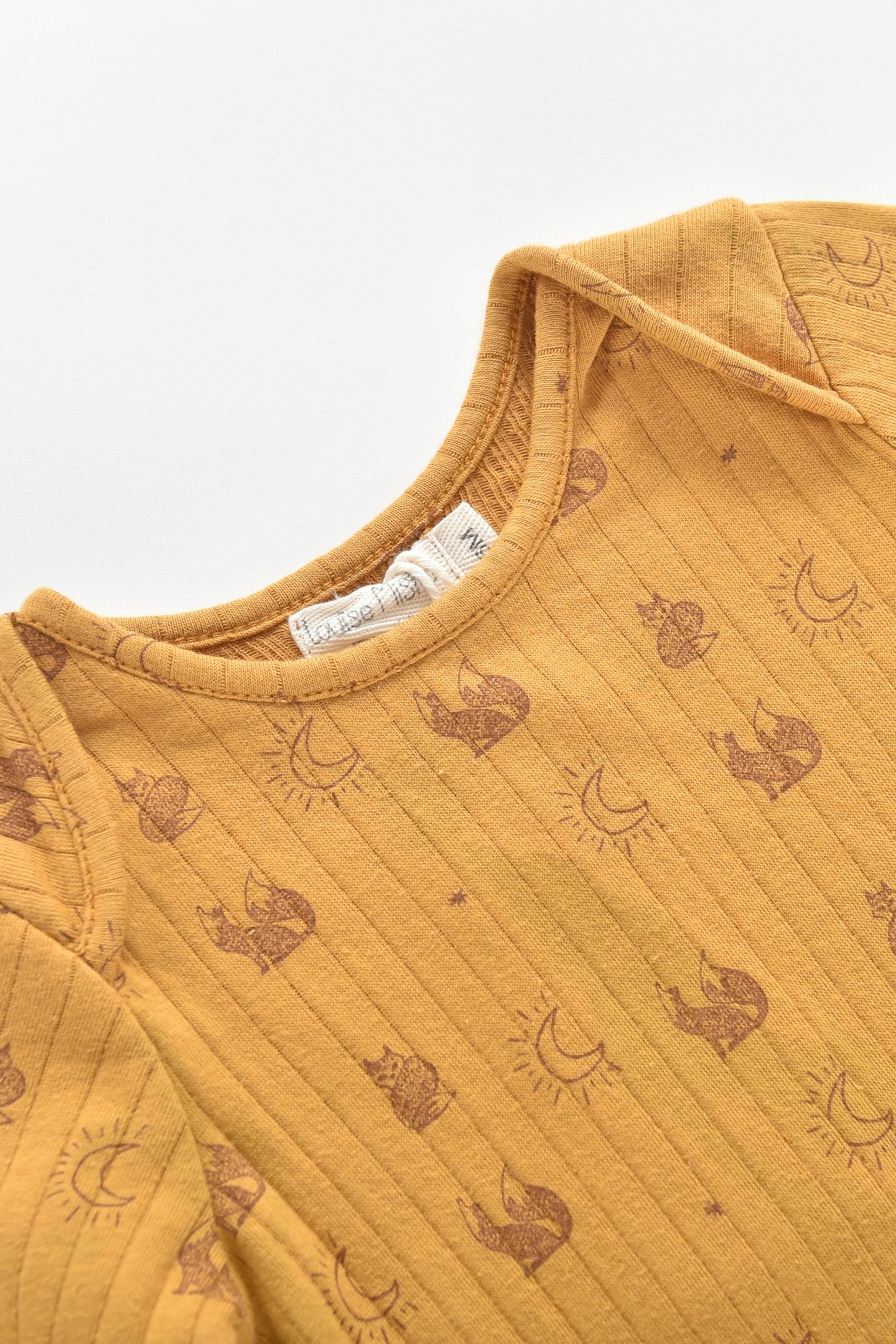 BODYSUIT NOAH MUSTARD 3