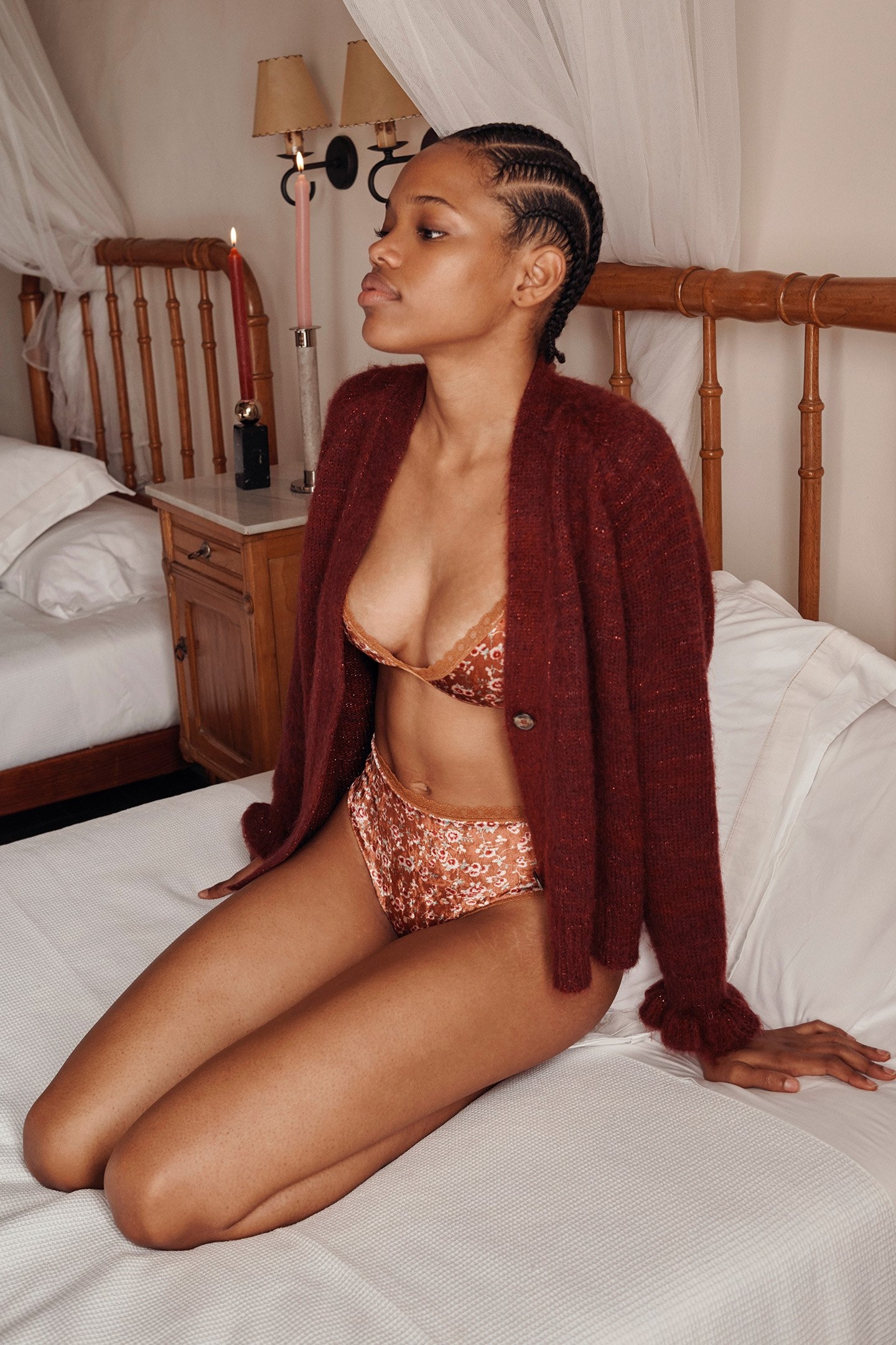 HIGH WAIST PANTIES RINA CINNAMON 2