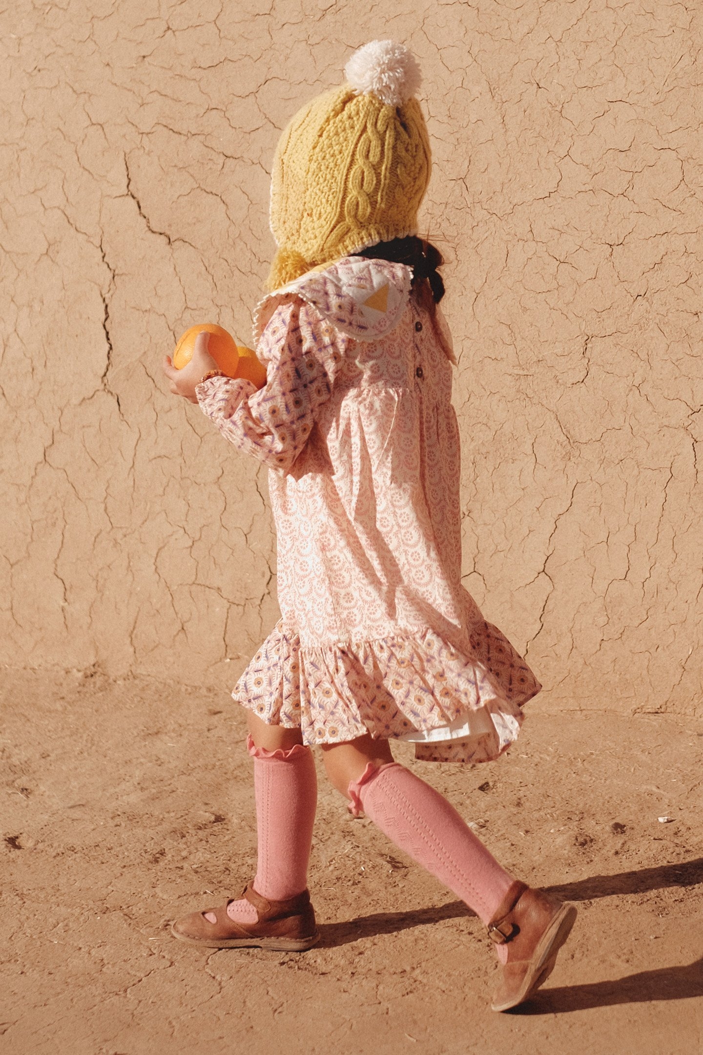 DRESS NOUR PINK PATCHWORK 2